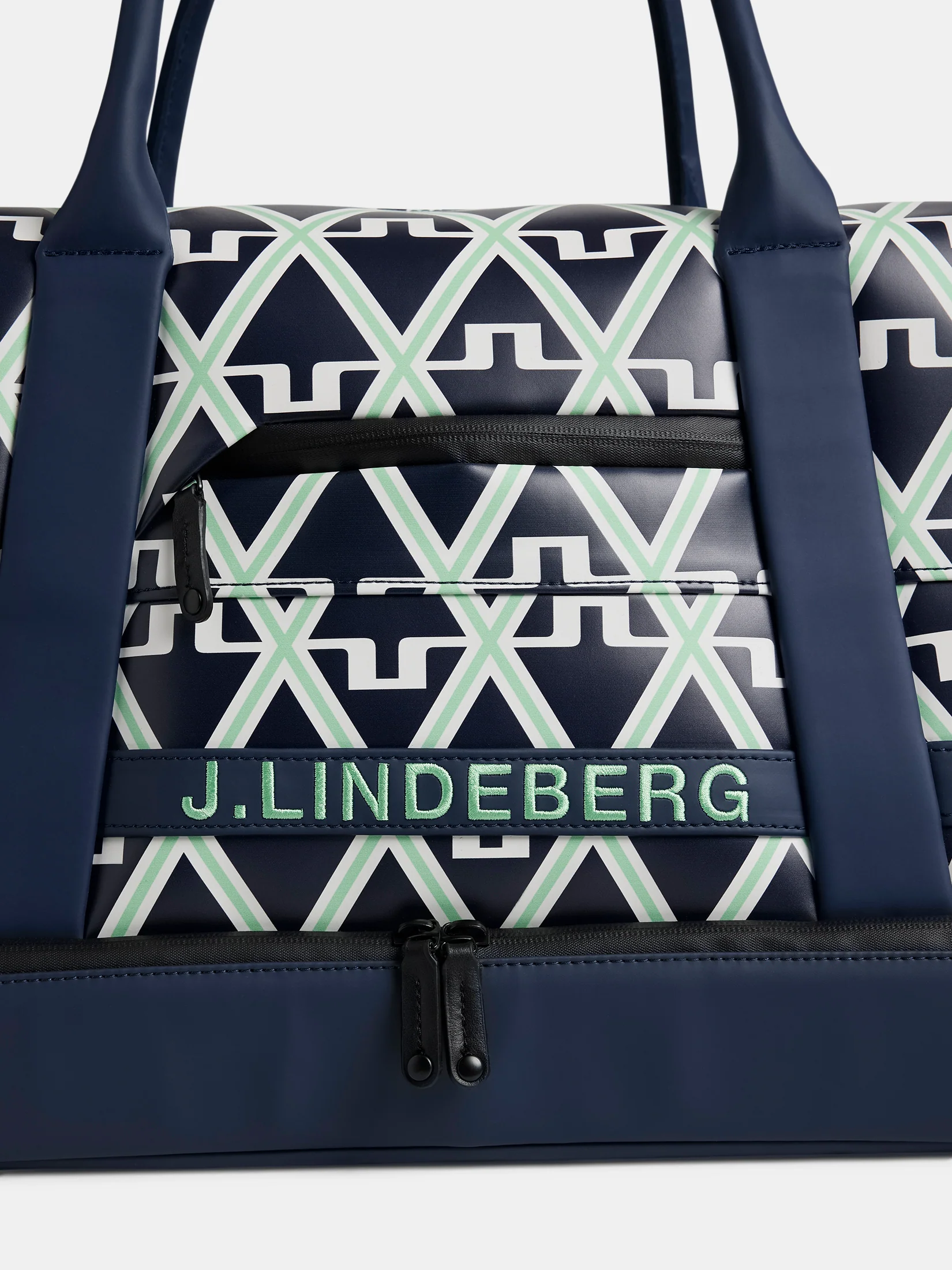 Boston Bag Print / Geo JL Navy - Image 3