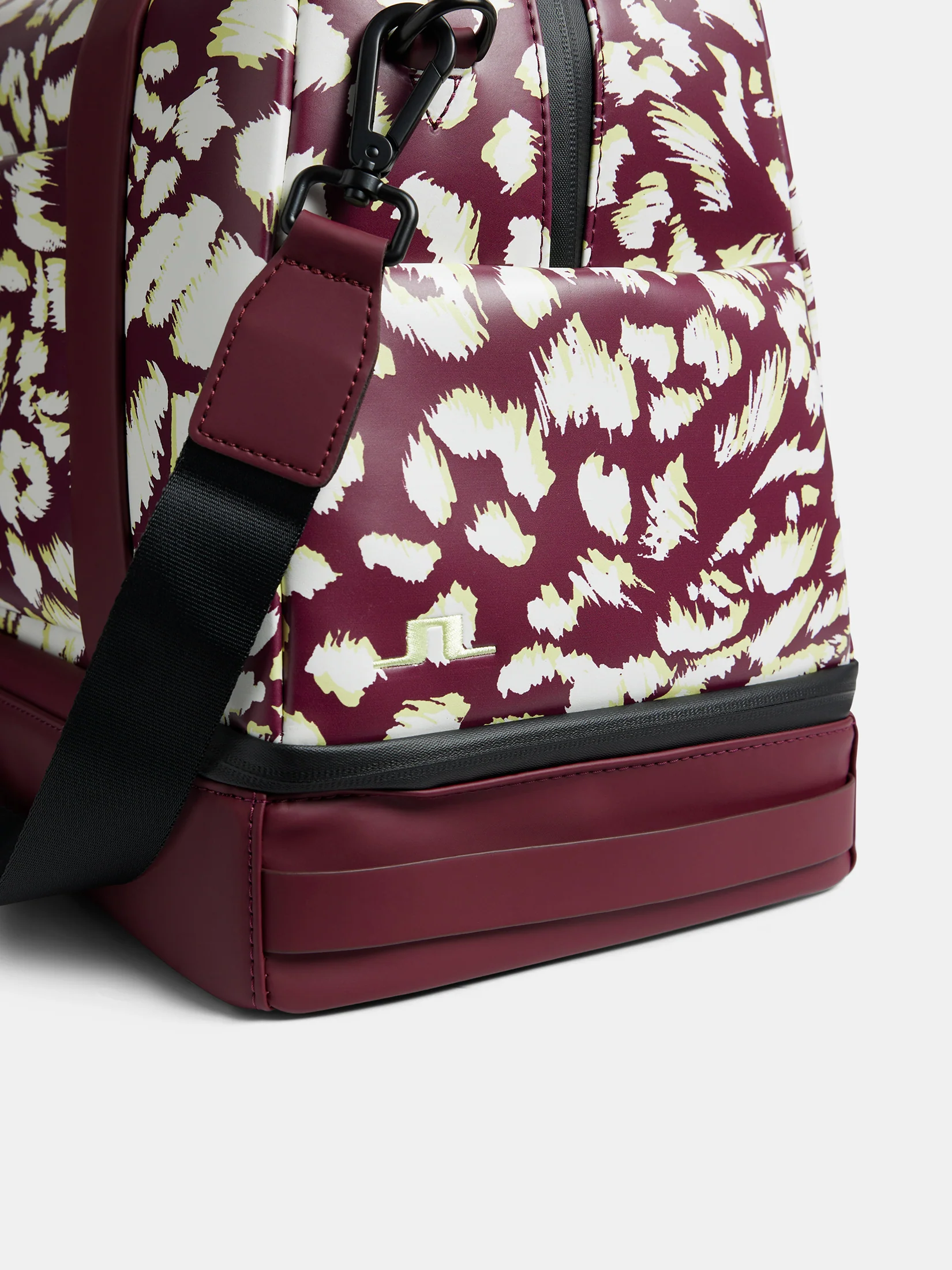 Boston Bag Print / Glitch Leo Lime - Image 3