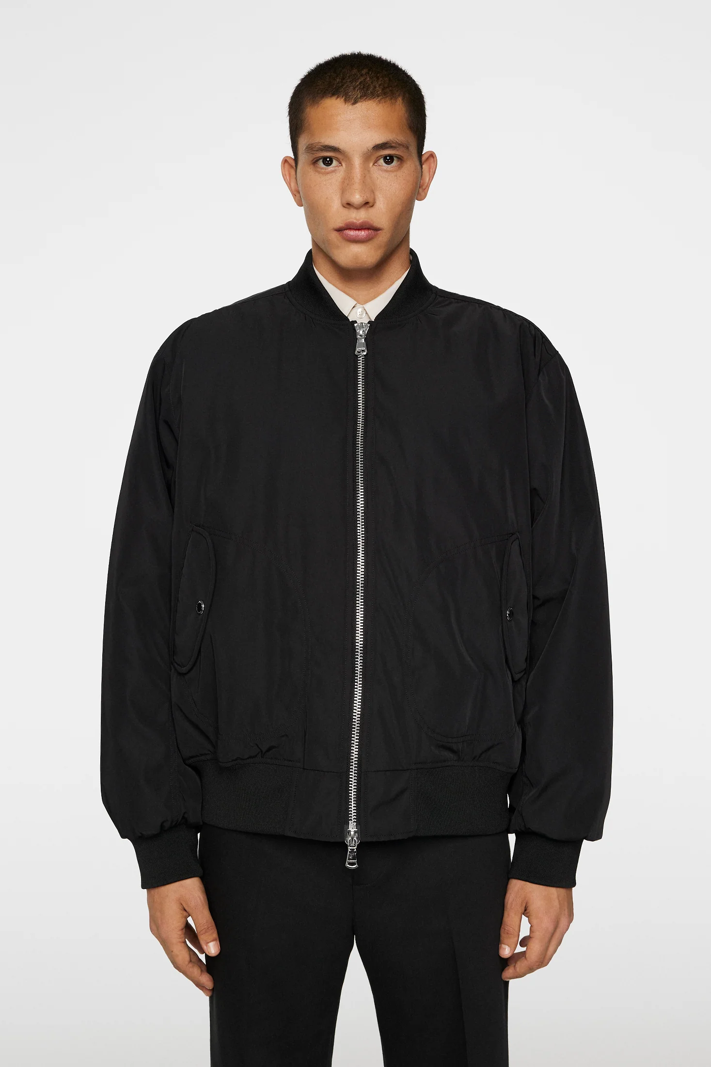 Bradley Bomber Jacket / Black - Image 2