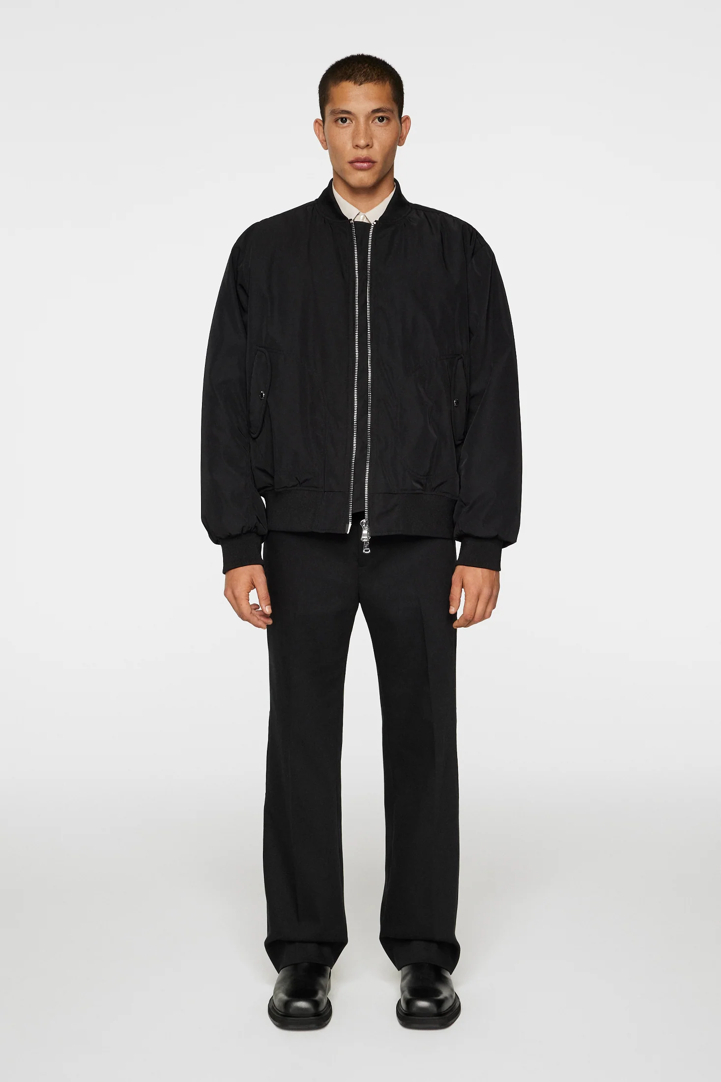 Bradley Bomber Jacket / Black - Image 4