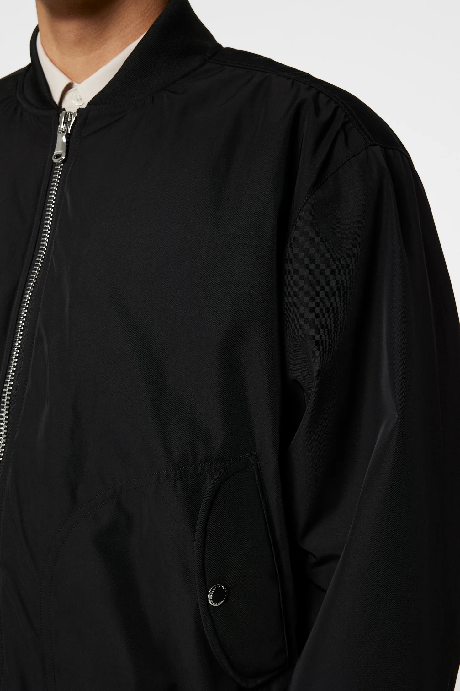 Bradley Bomber Jacket / Black - Image 6