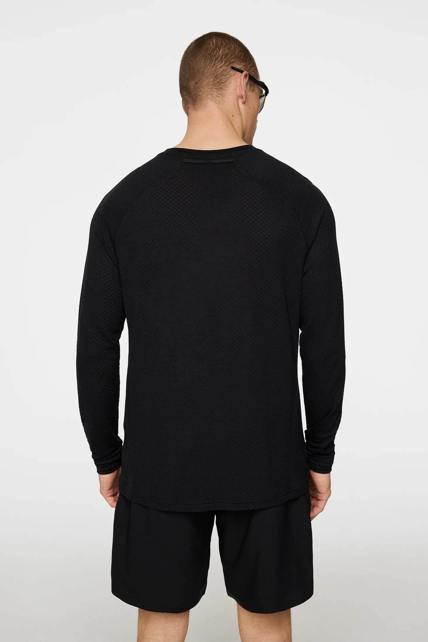 Brent Wool Long Sleeve / Black - Image 3