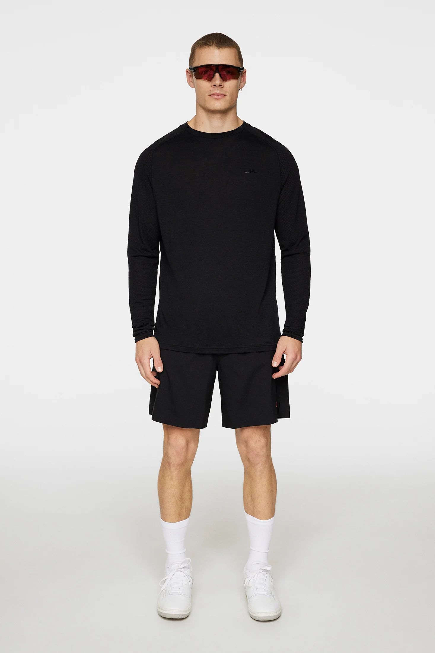 Brent Wool Long Sleeve / Black - Image 4