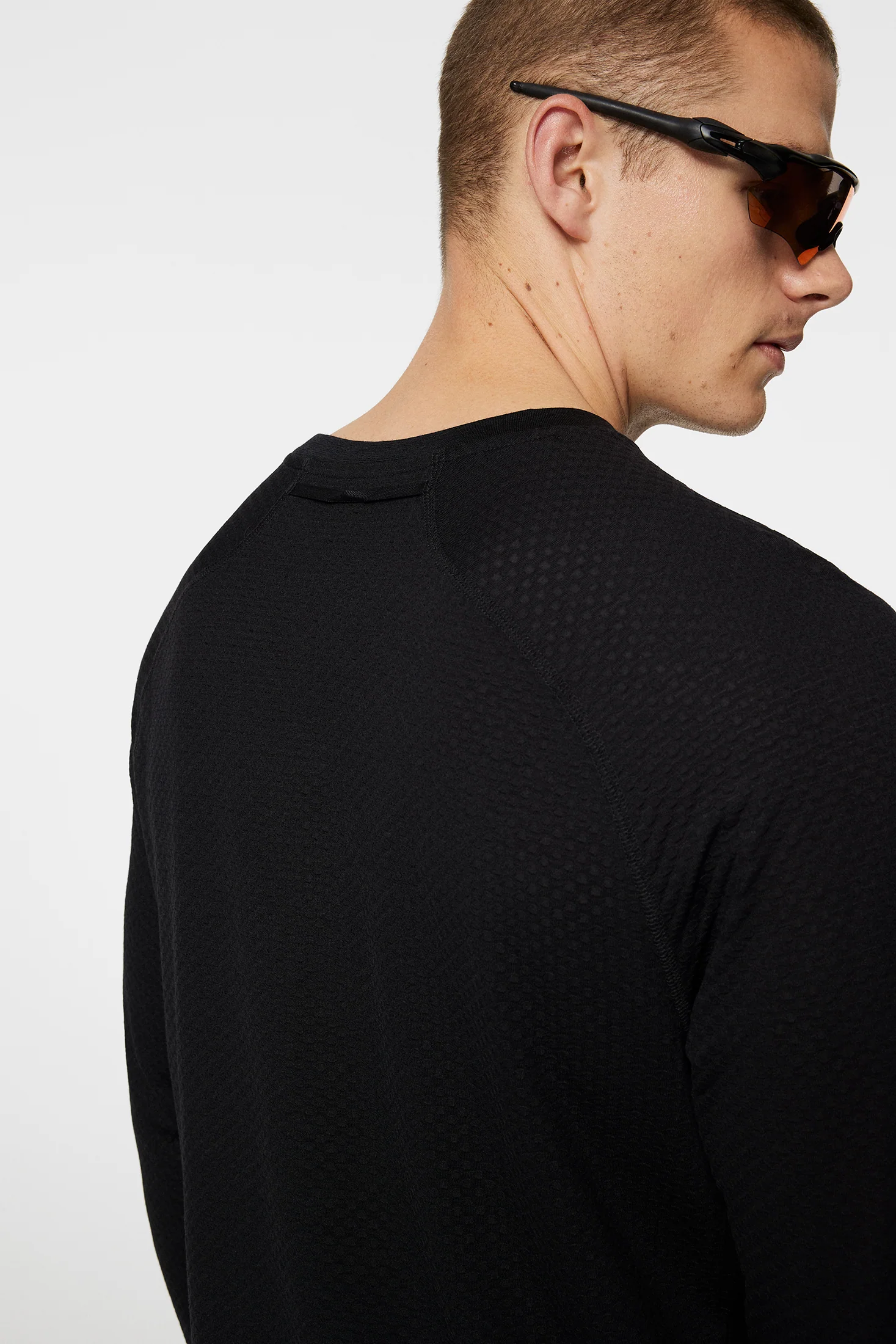 Brent Wool Long Sleeve / Black - Image 6