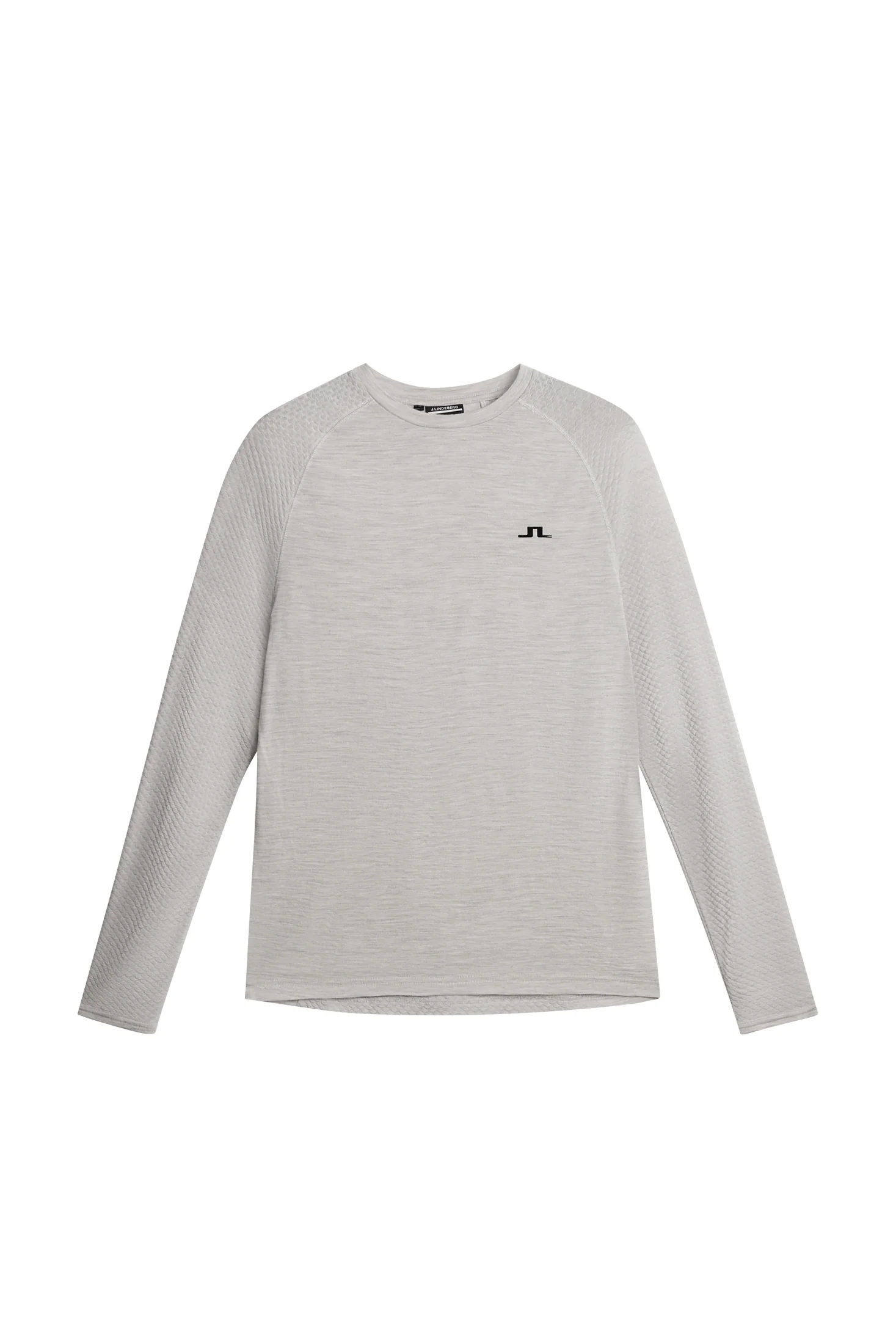 Brent Wool Long Sleeve / Light Grey Melange