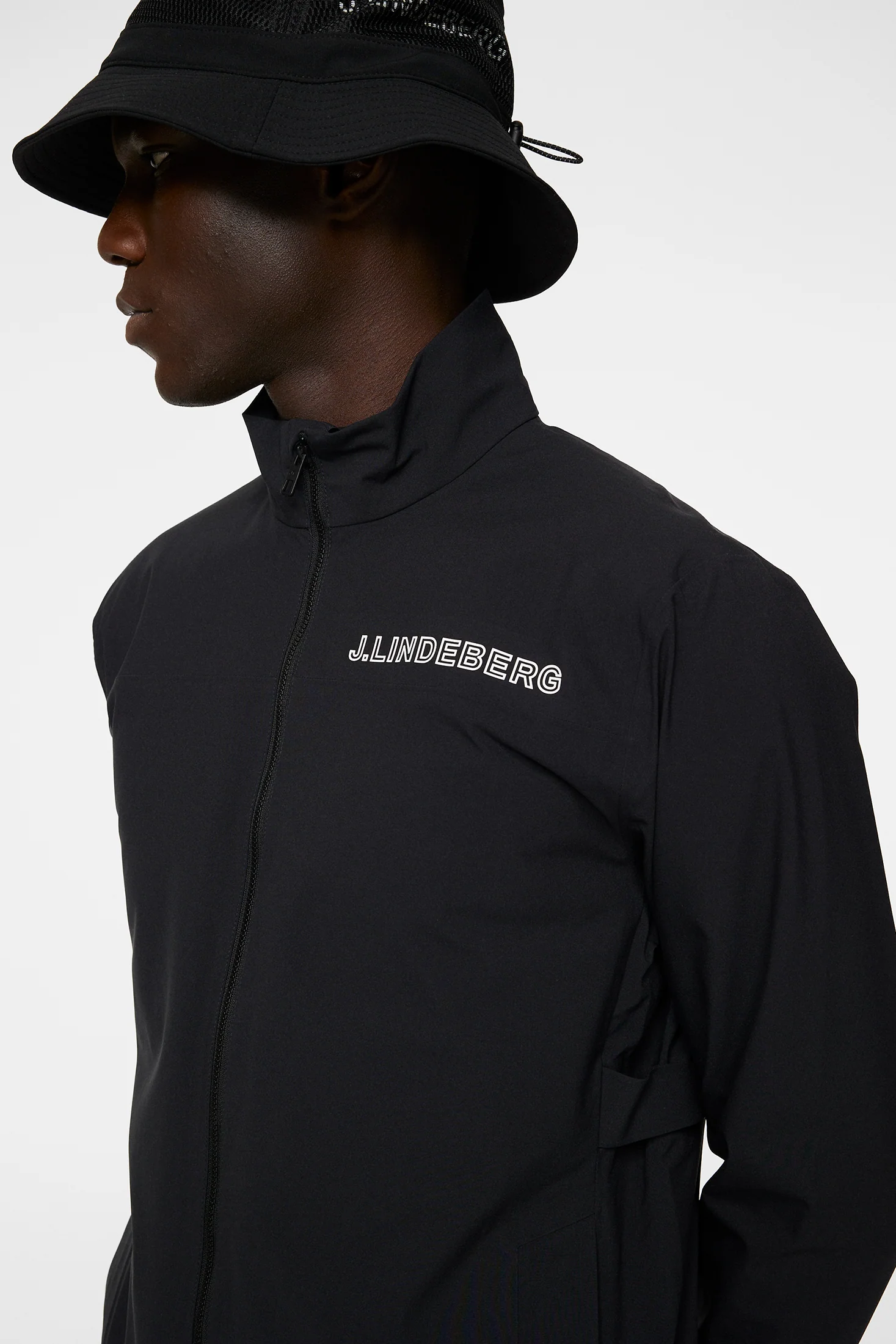 Bridge Padded Rain Jacket / Black - Image 6