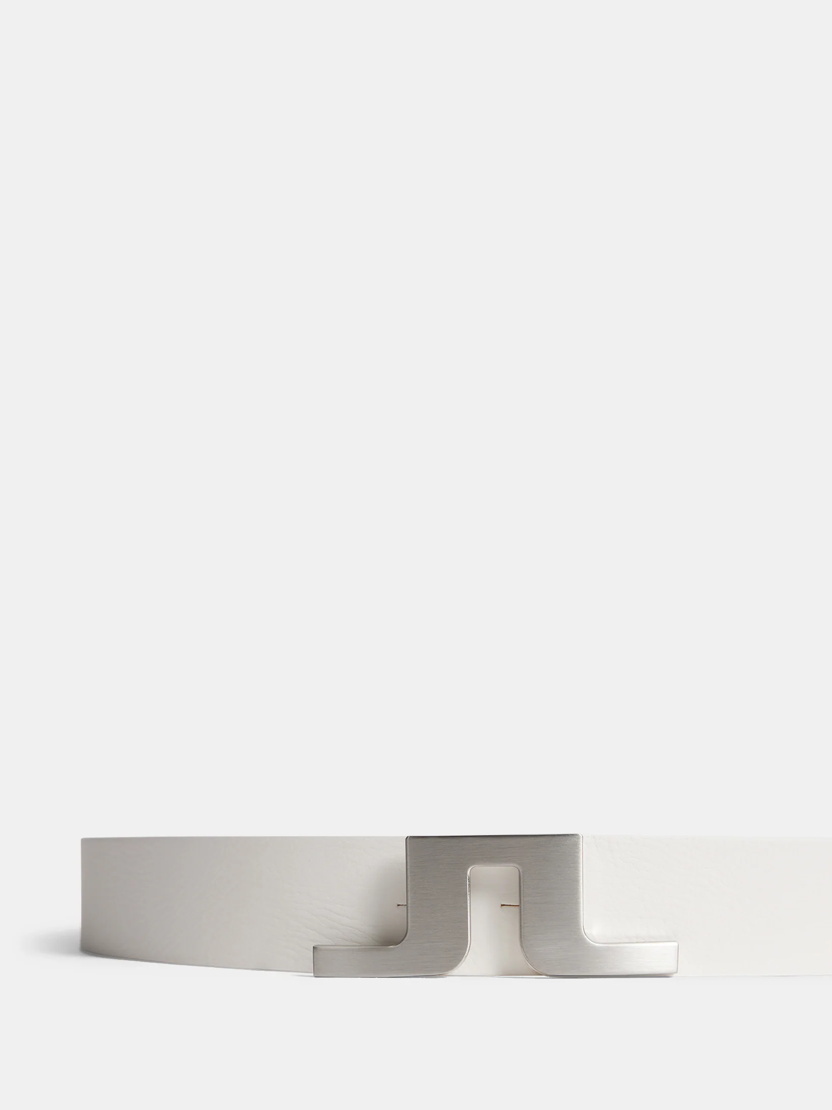 Bridger Leather Belt / White - Image 3