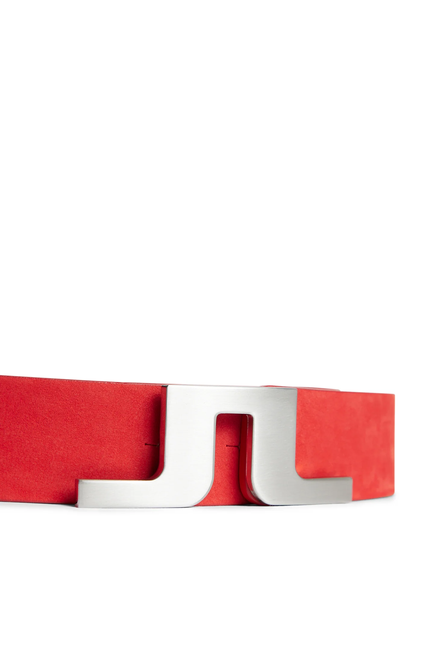 Bridger Nubuck Leather Belt / Barbados Cherry - Image 3