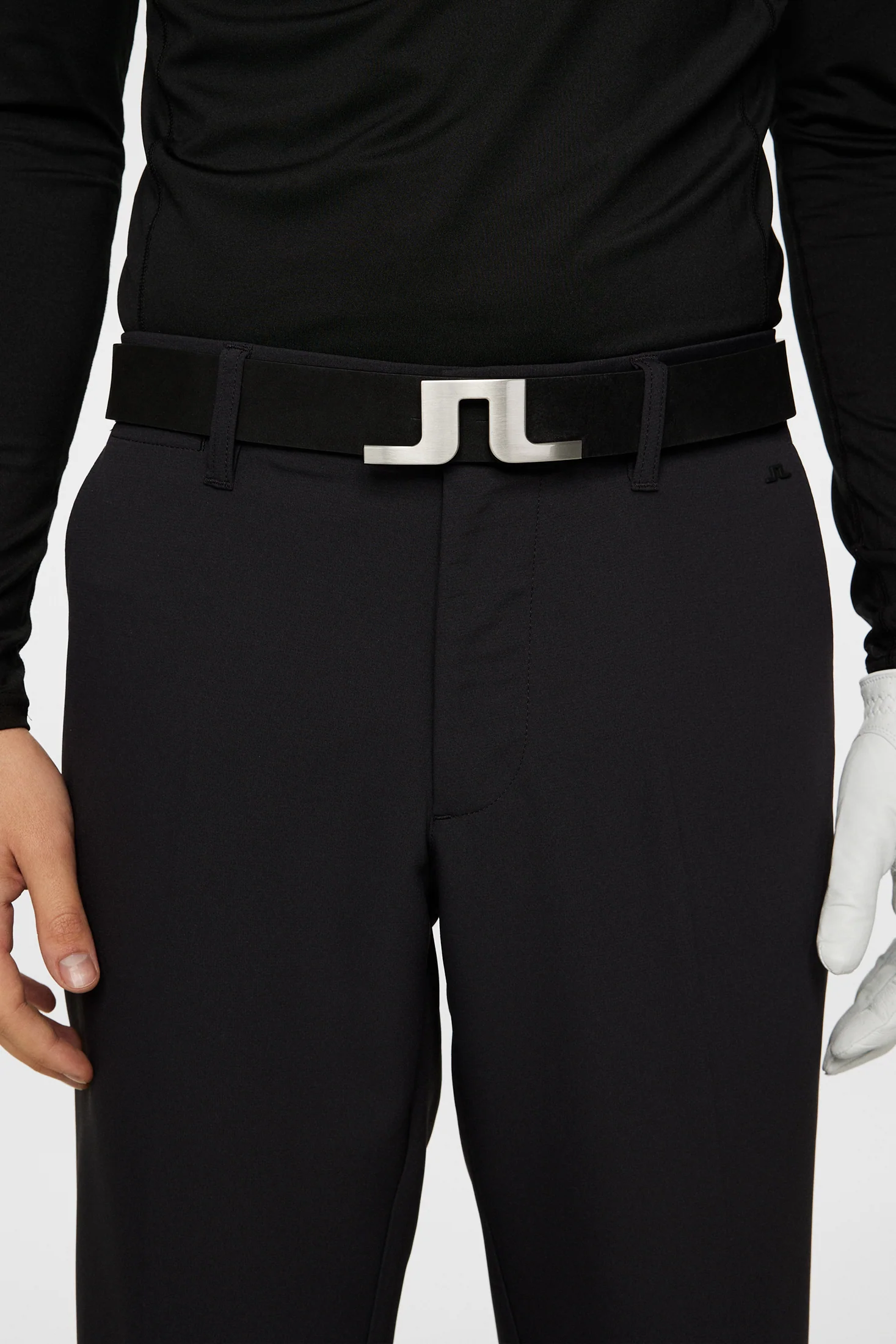 Bridger Nubuck Leather Belt / Black - Image 2