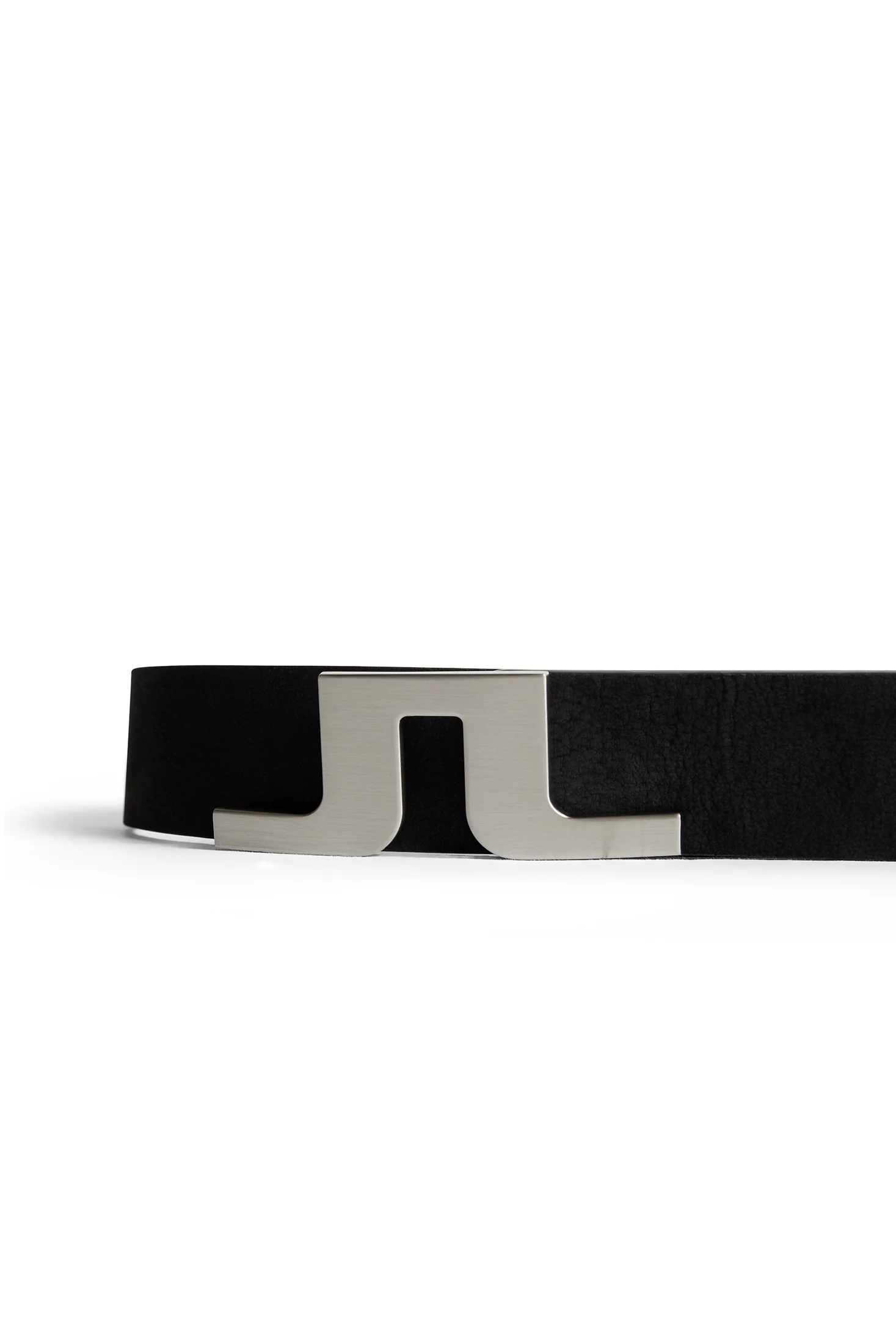 Bridger Nubuck Leather Belt / Black - Image 4