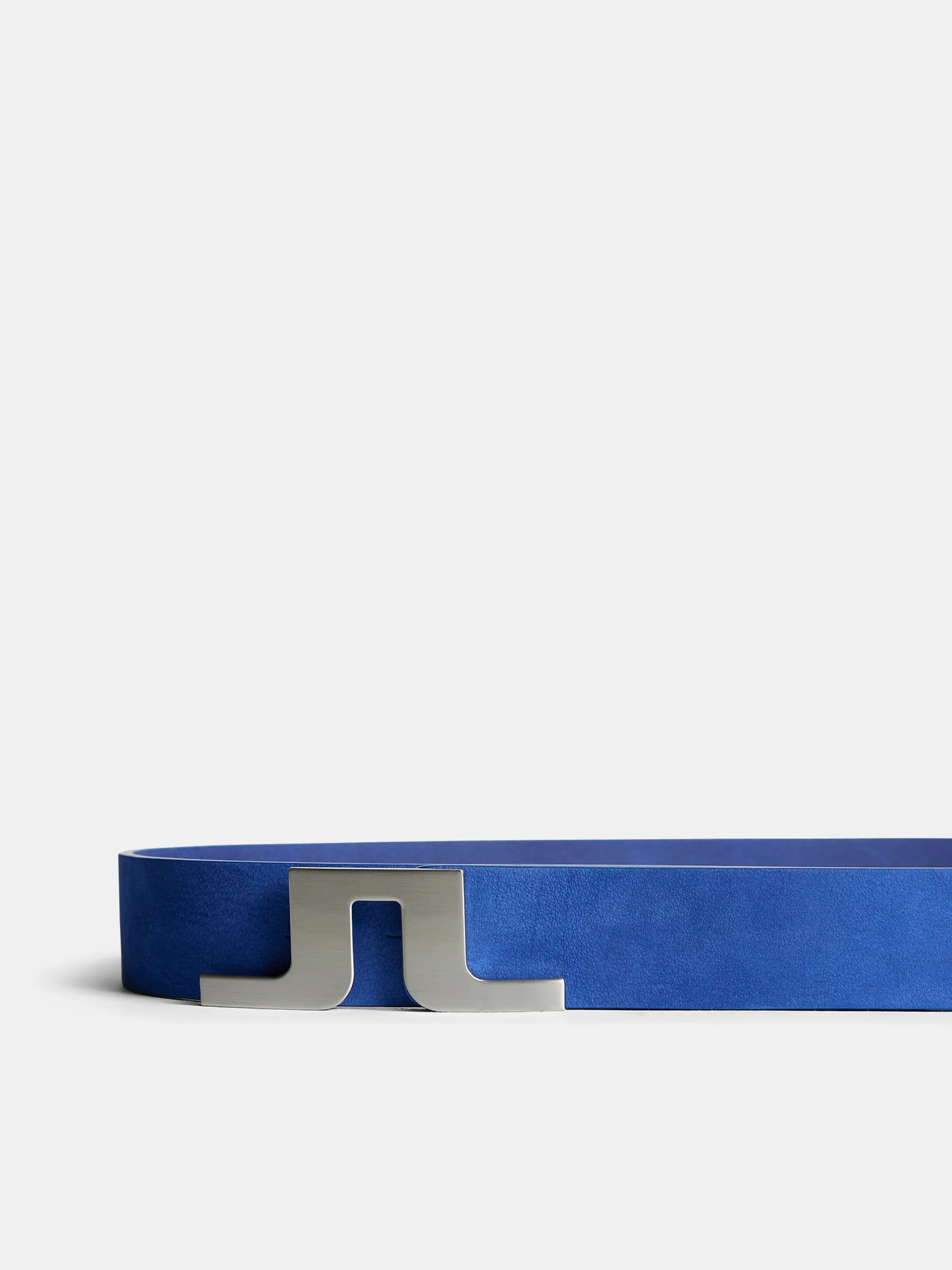 Bridger Nubuck Leather Belt / Clematis Blue - Image 3