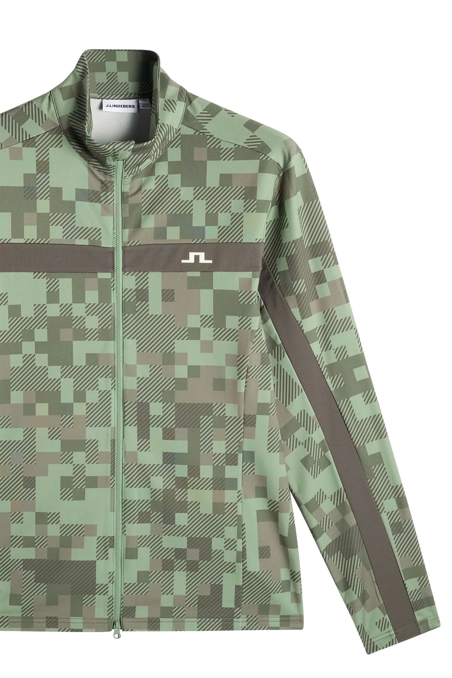 Bridger Tour Print Mid Layer / Tour 26 Tonal Green L - Image 6