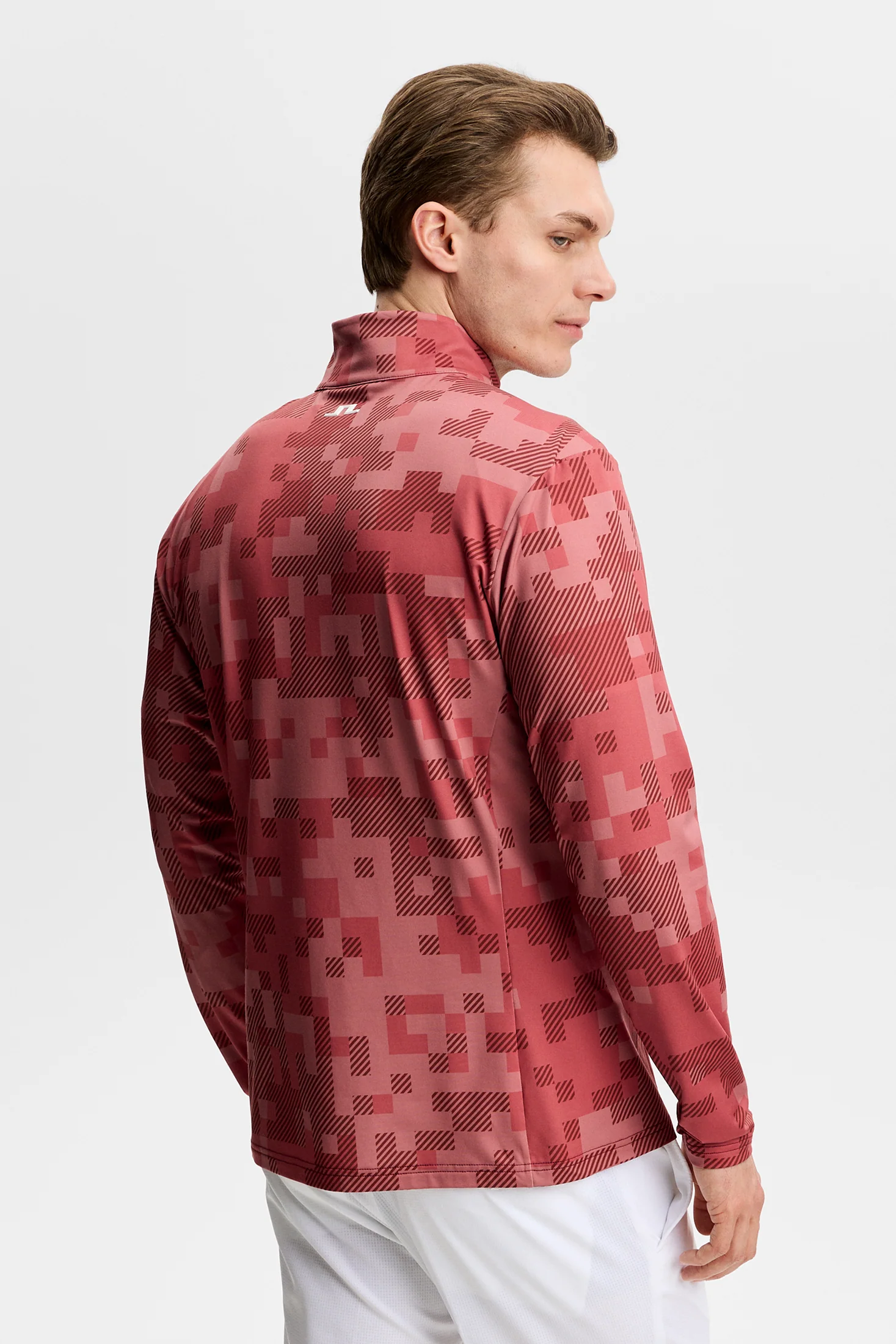 Bridger Tour Print Mid Layer / Tour 26 Tonal Pink L - Image 4