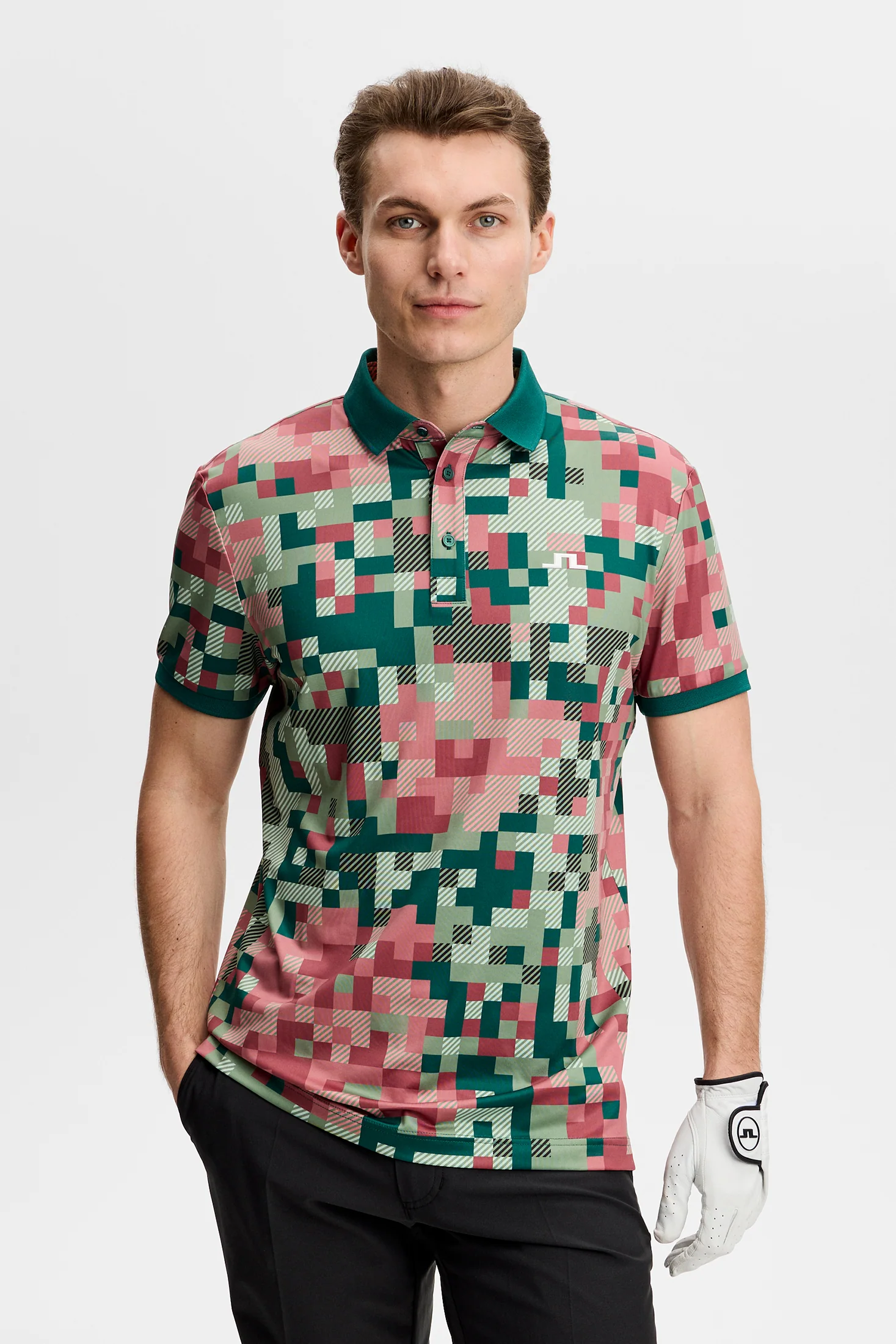 Bridger Tour Print Polo / Tour 26 Multi L - Image 3