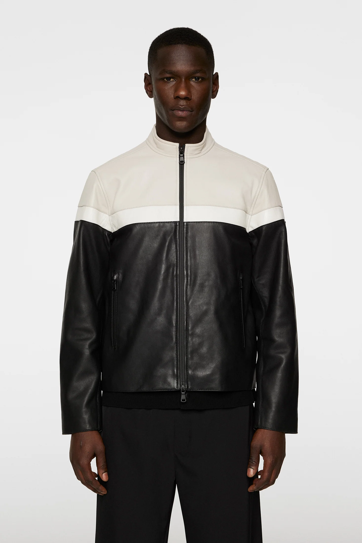 Brodie Biker Jacket / Black - Image 3