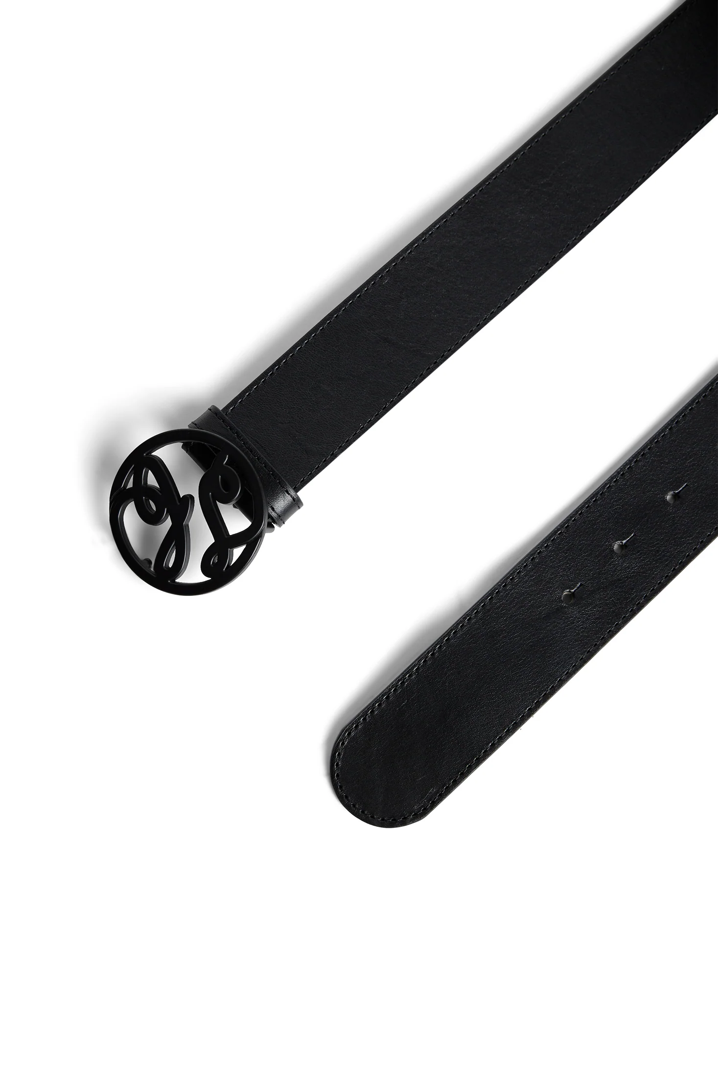 Brynn Leather Belt / Black - Image 2