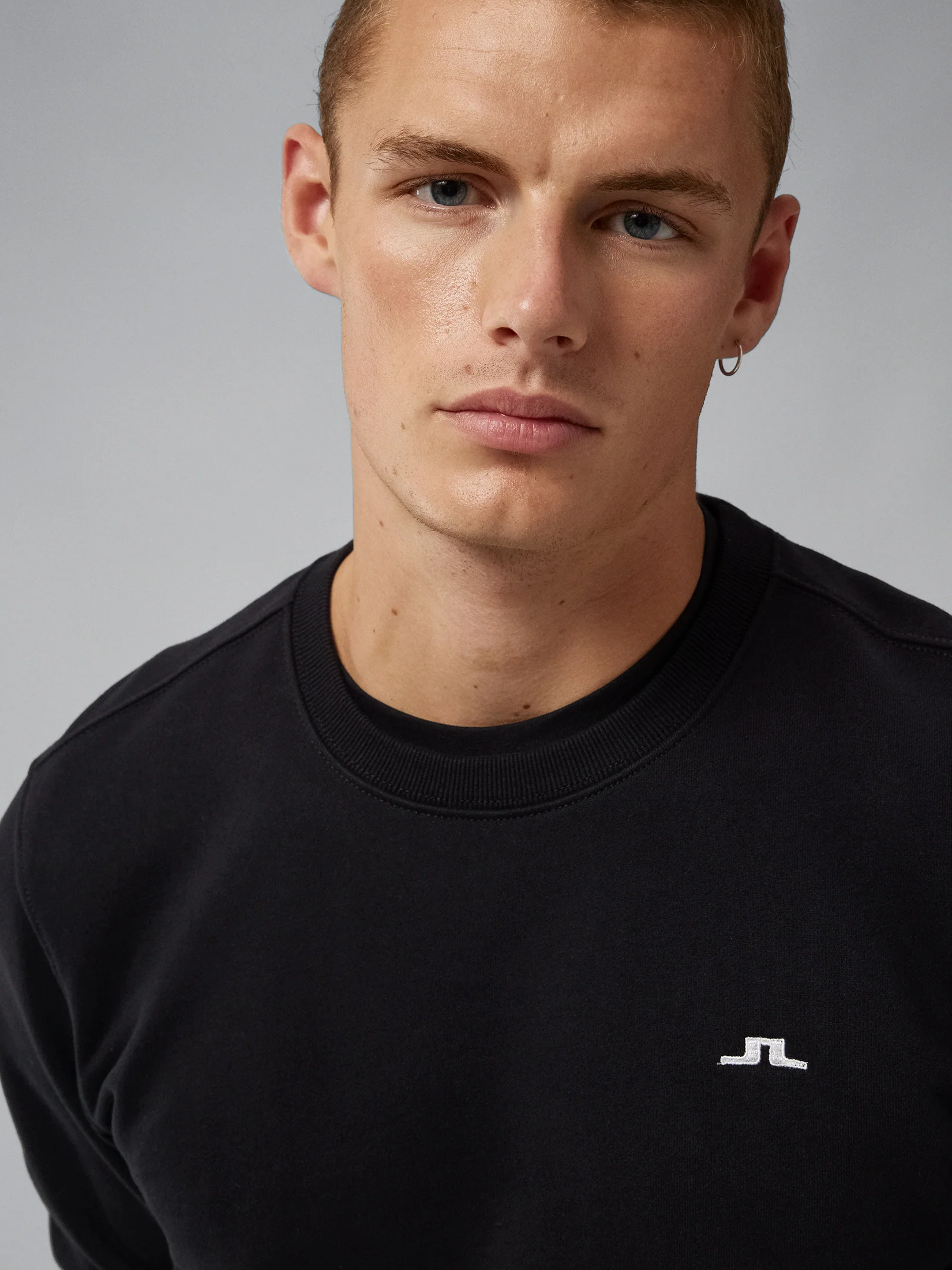 Cal Crew Neck Sweat / Black - Image 5