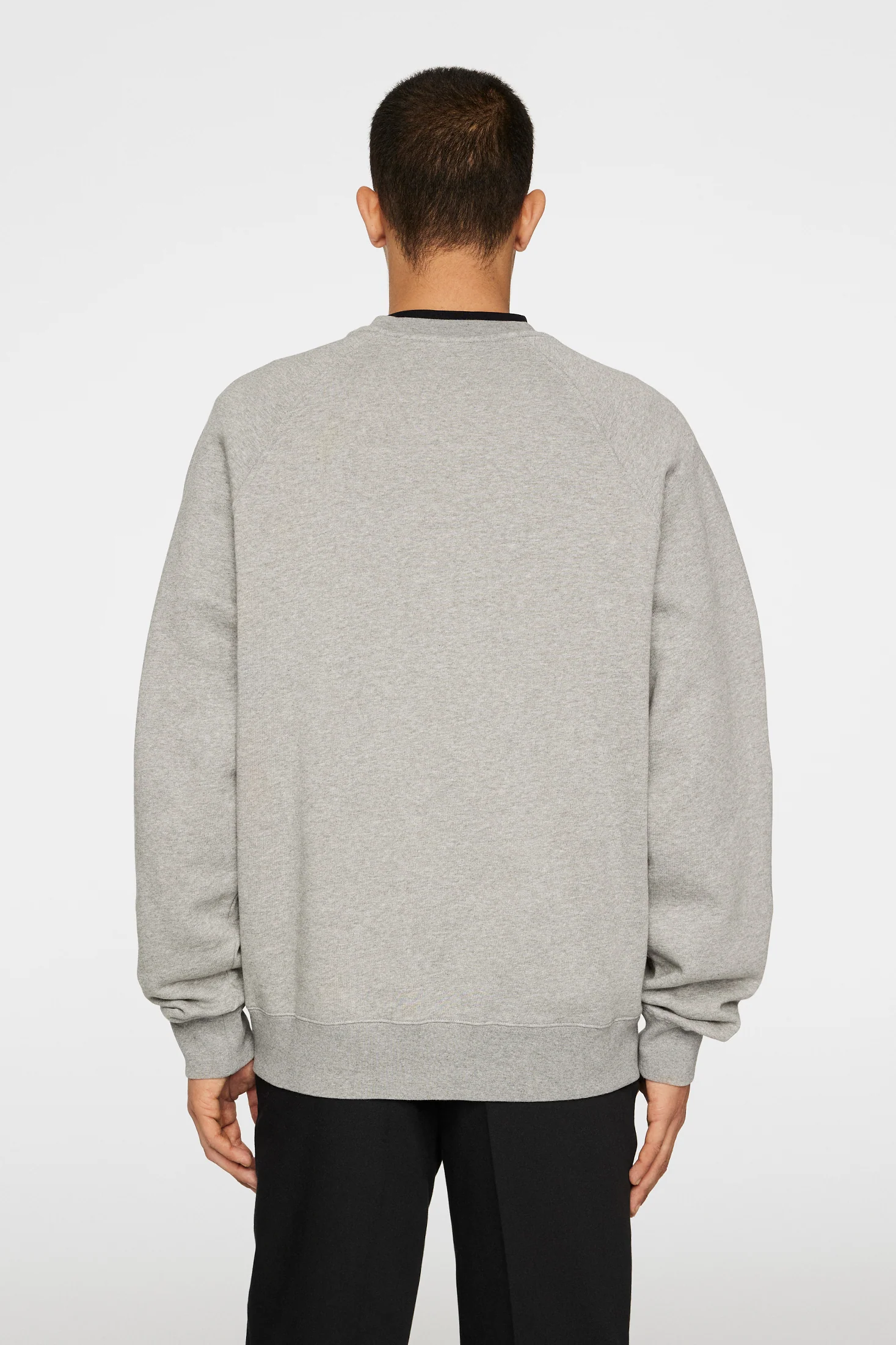 Callan Crew Neck / Light Grey Melange - Image 3