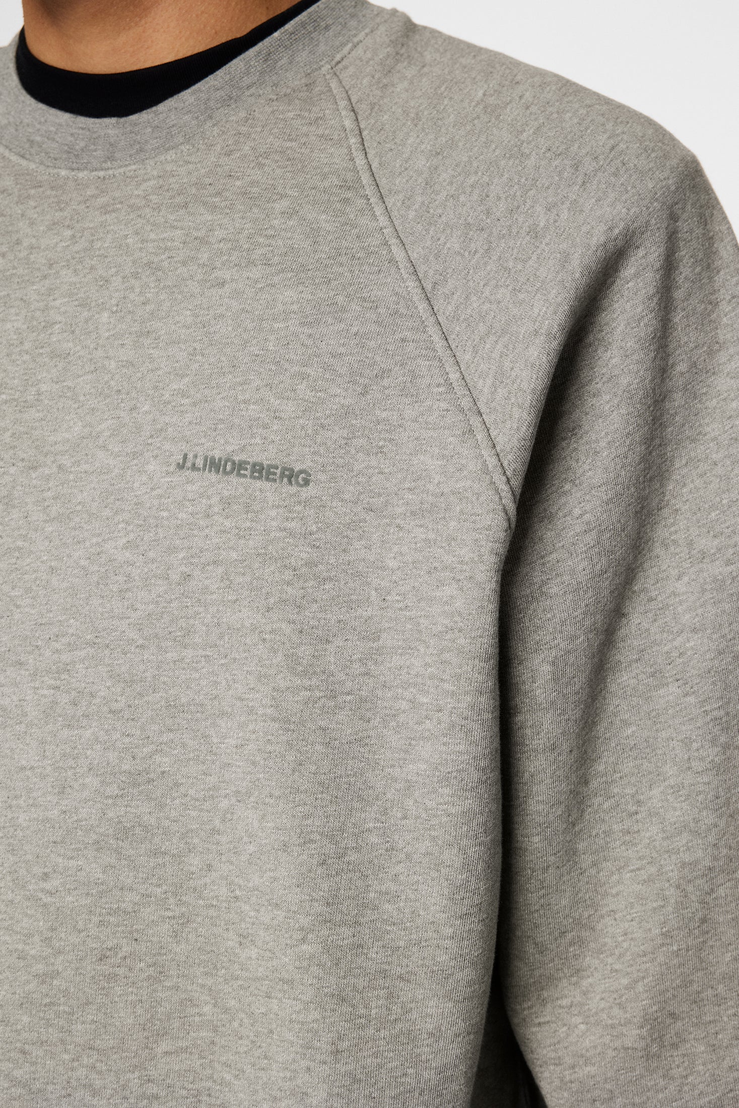 Callan Crew Neck / Light Grey Melange - Image 6