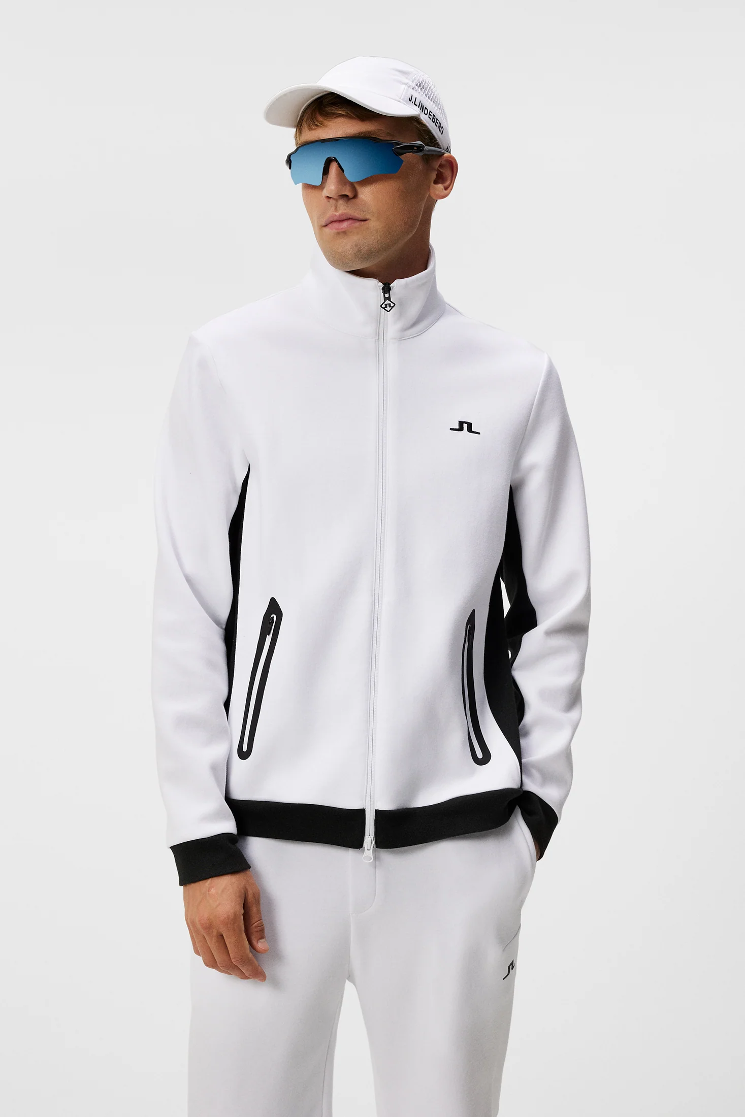 Callum Zip Jacket / White - Image 3