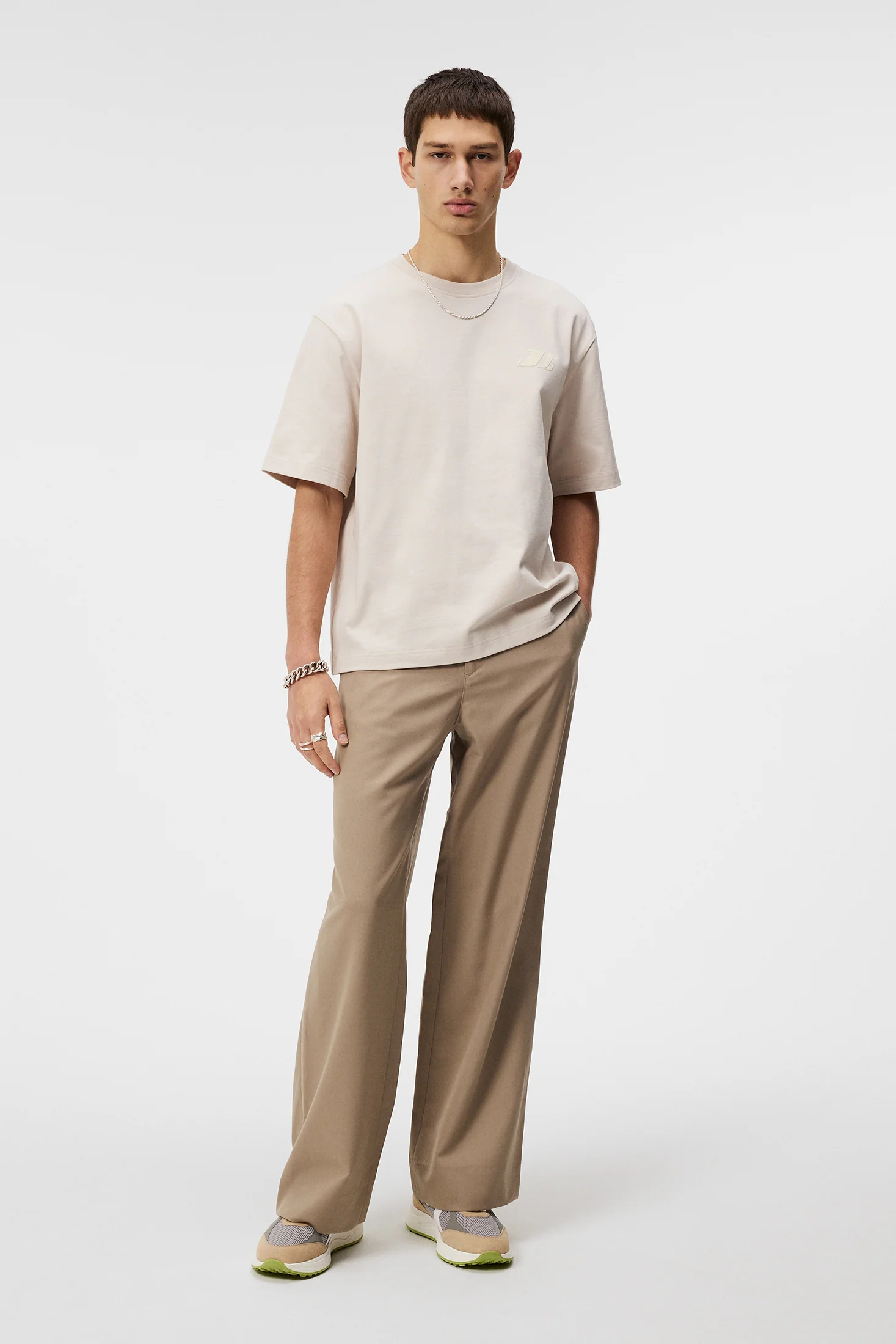 Cameron Loose Tee / Moonbeam - Image 4