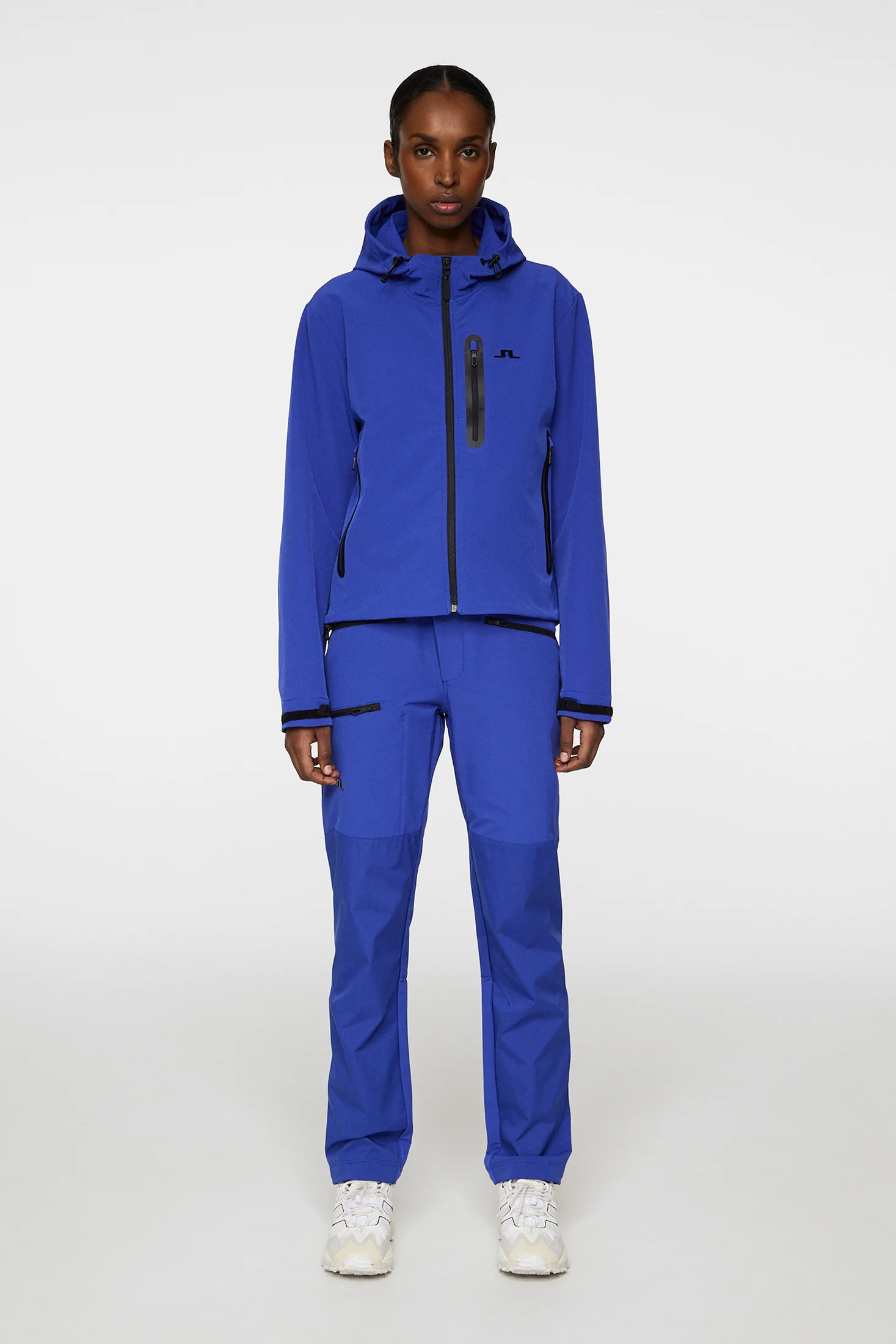 Camila Cropped Softshell Jkt / Clematis Blue - Image 5