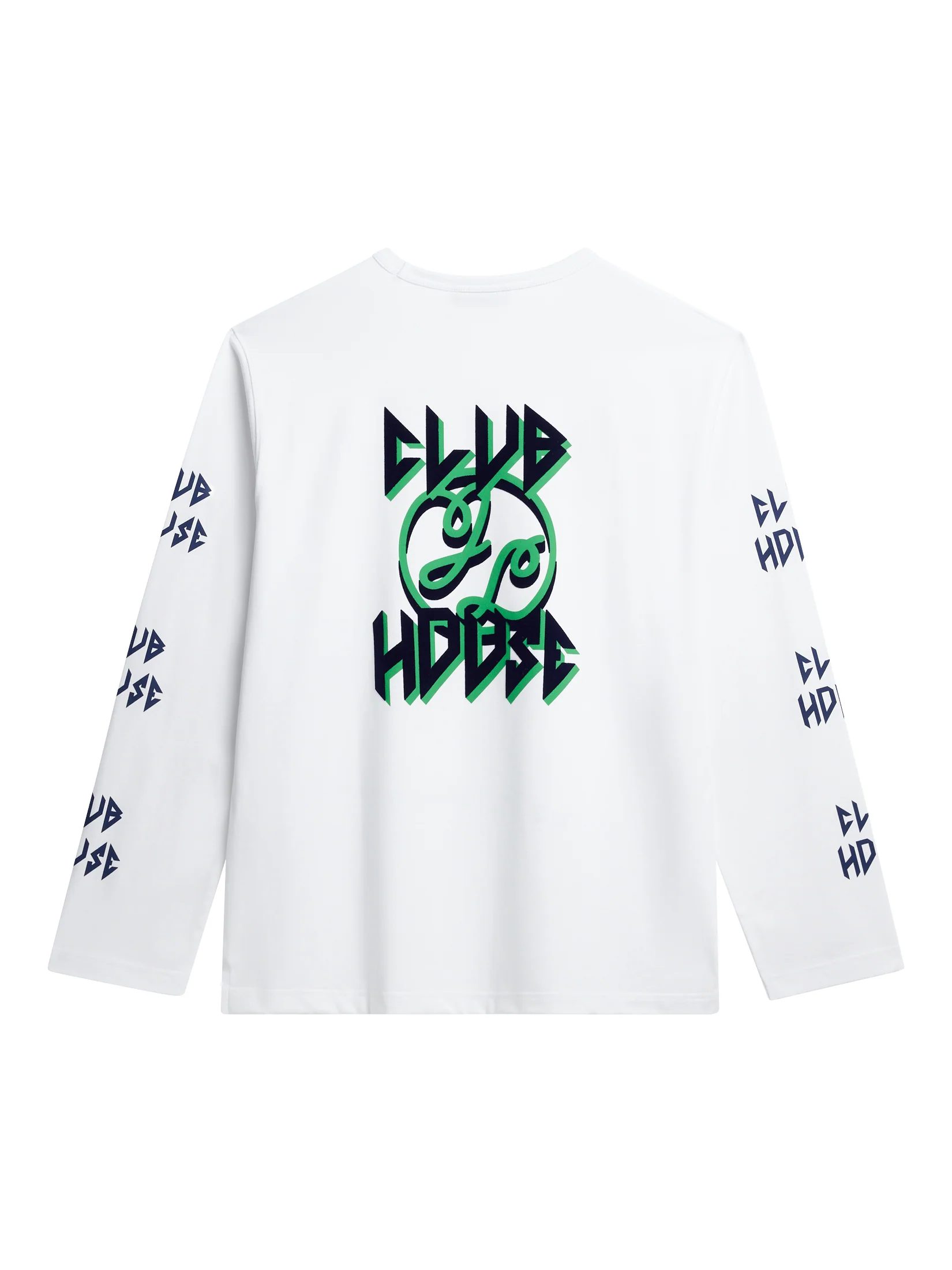 Camilo LS Graphic T-shirt / White - Image 2