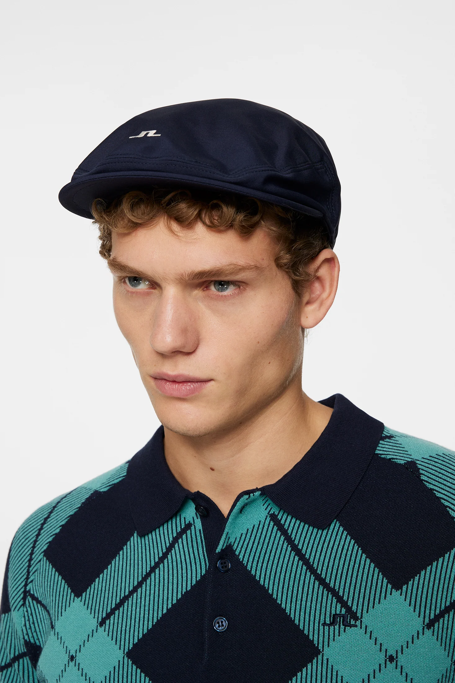 Campbell Flat Cap / JL Navy - Image 3