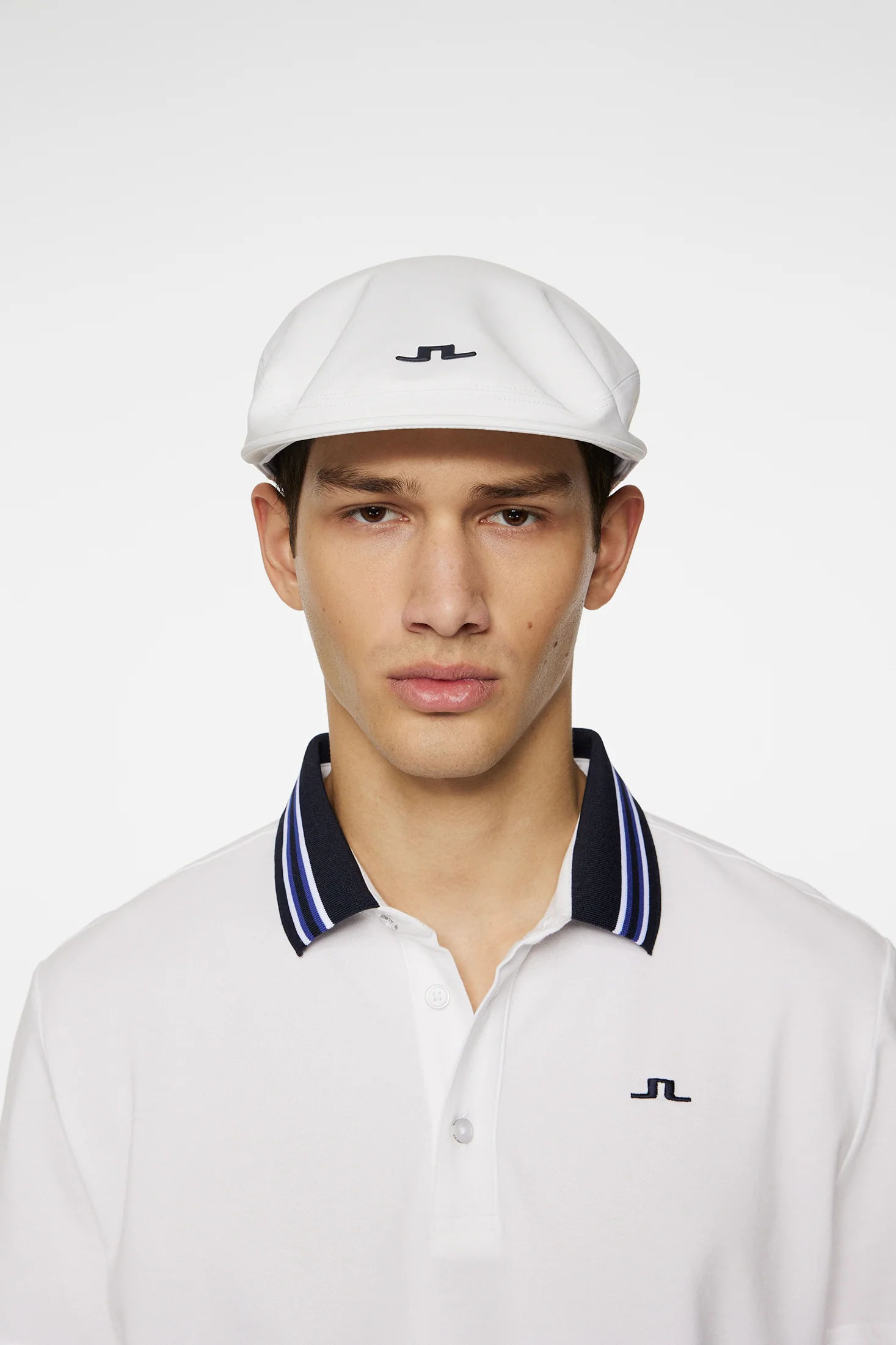 Campbell Flat Cap / White - Image 3