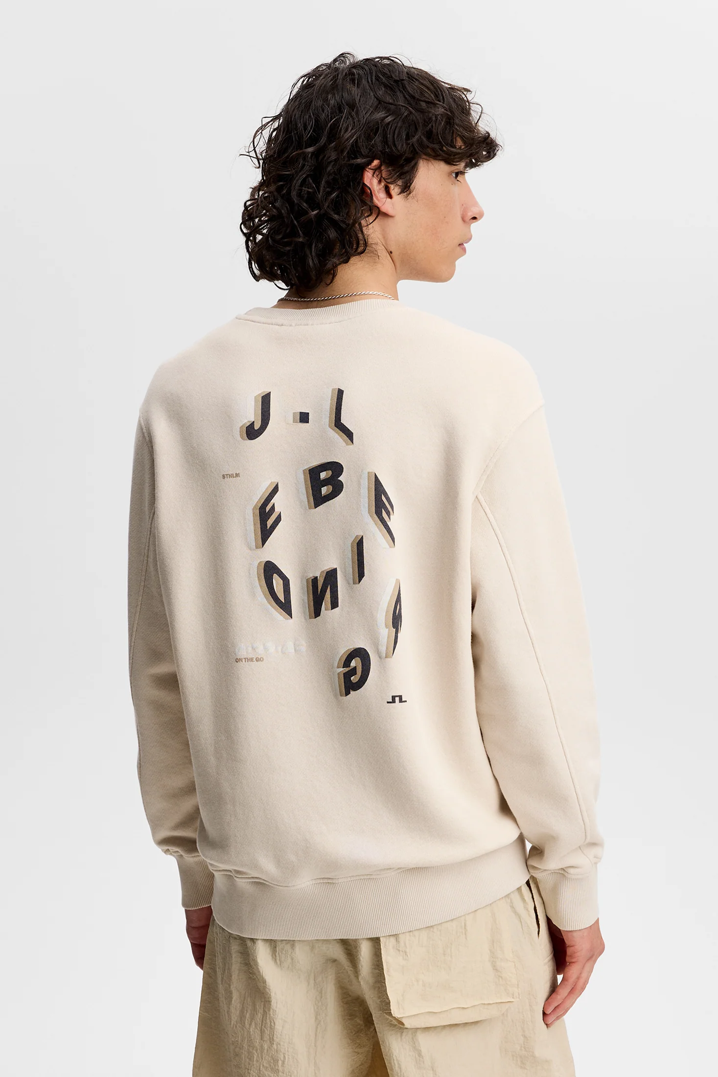 Cardon Crew Neck / Moonbeam - Image 4