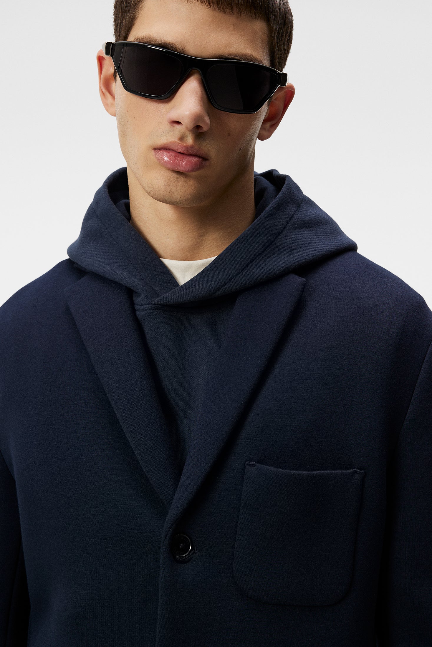 Carlton Bonded Cardigan Blazer / JL Navy - Image 5