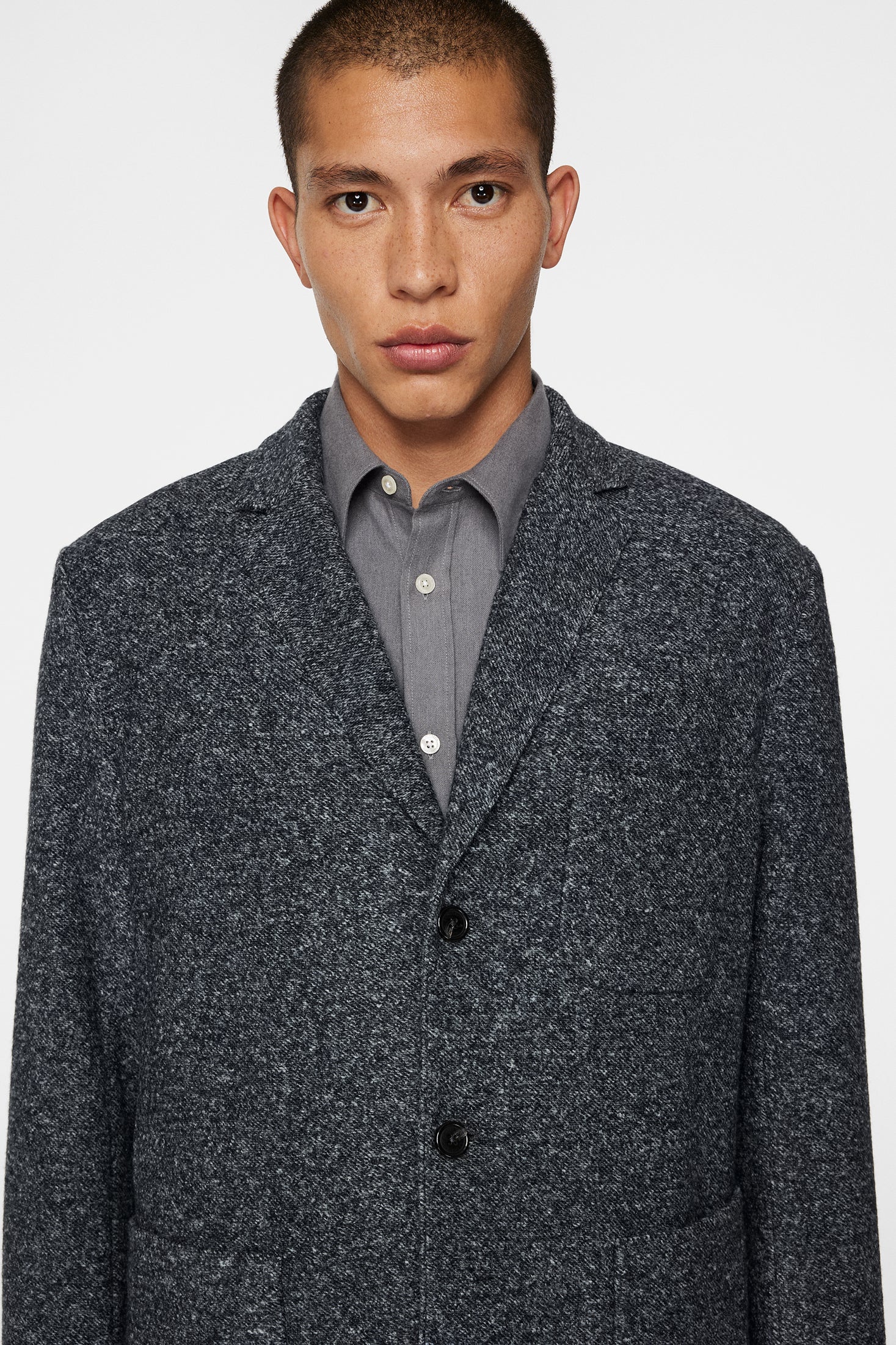 Carlton Cardigan Blazer / Black - Image 5