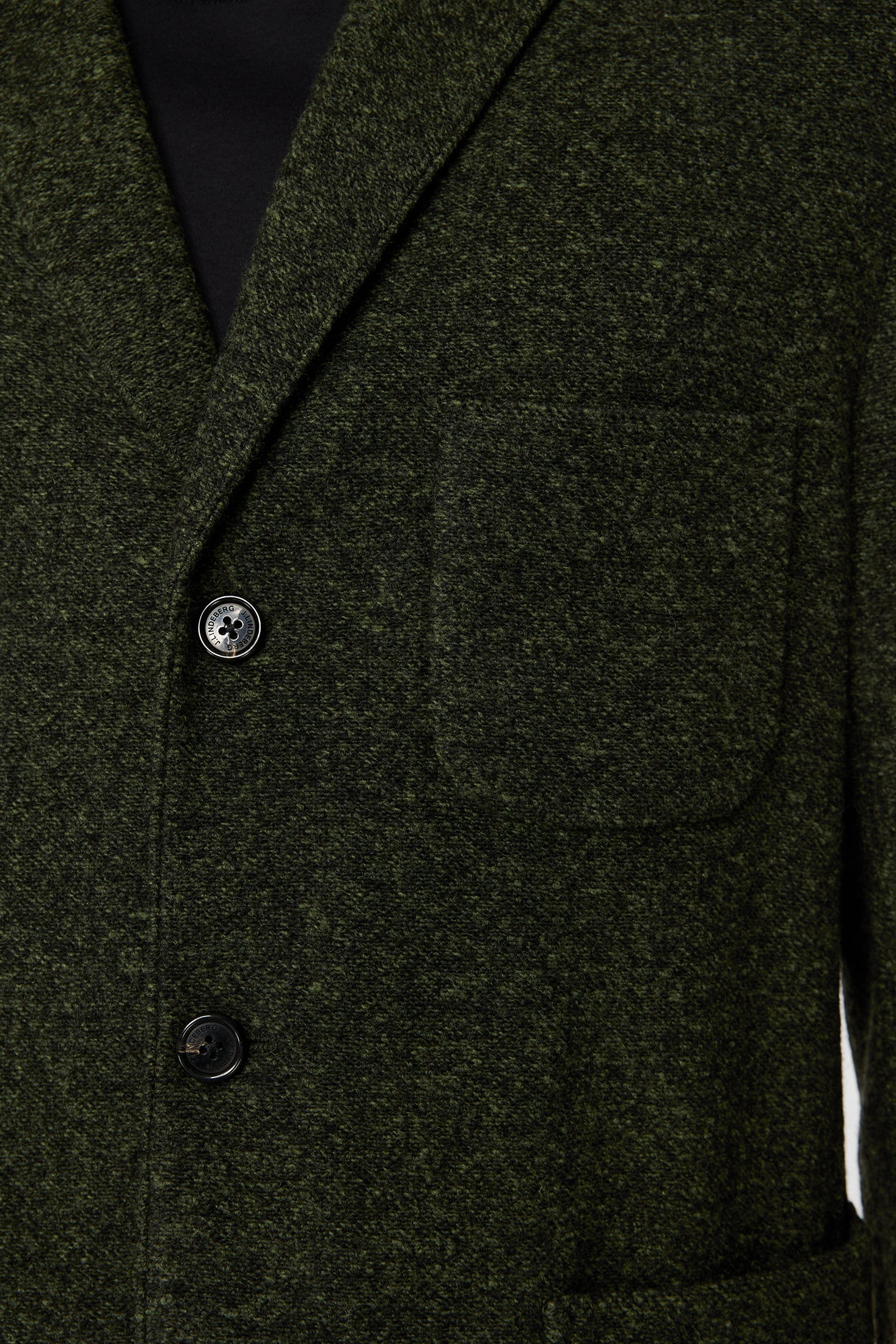 Carlton Cardigan Blazer / Forest Green - Image 6