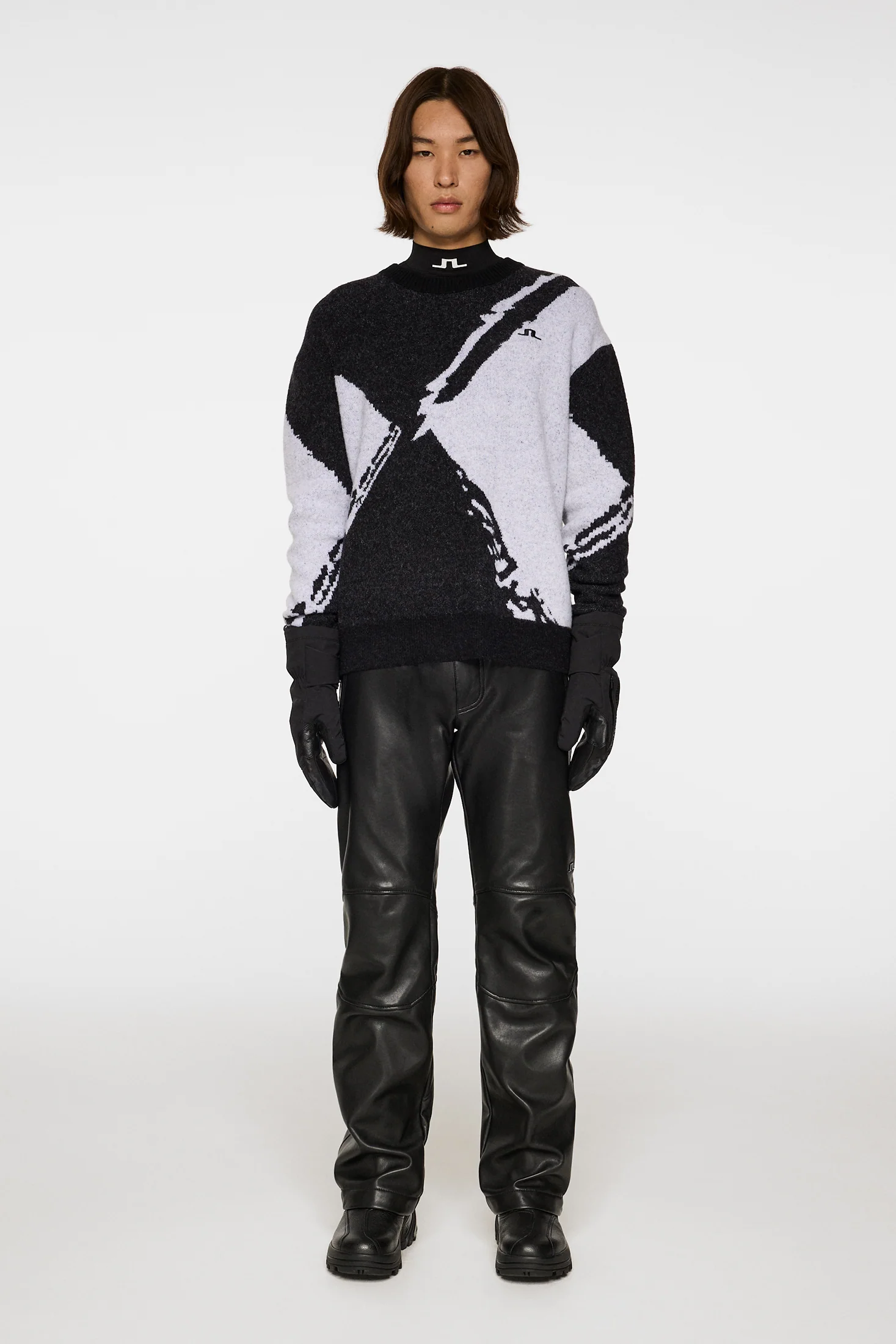 Carter Leather Pants / Black - Image 4
