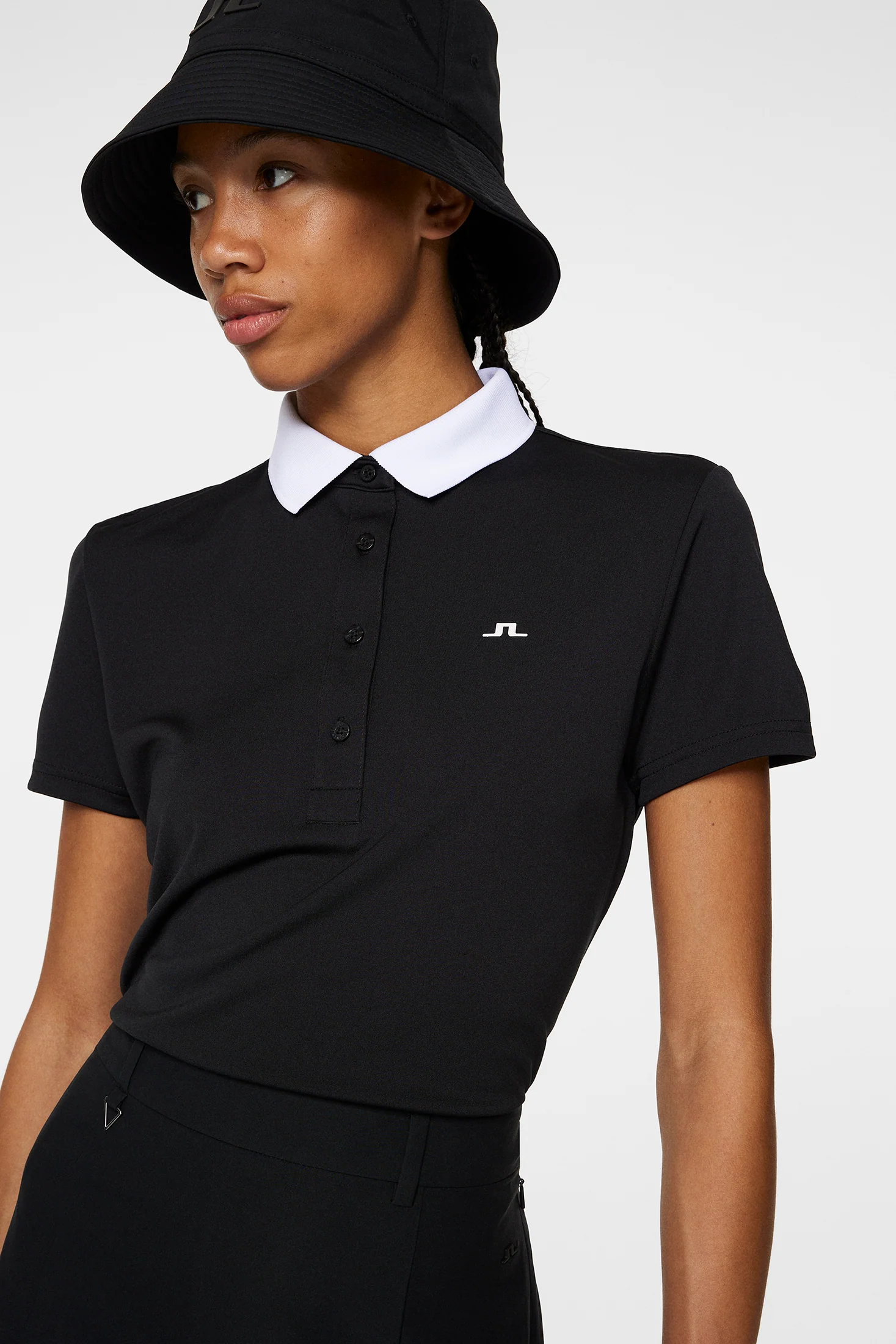 Cassie Polo / Black - Image 6