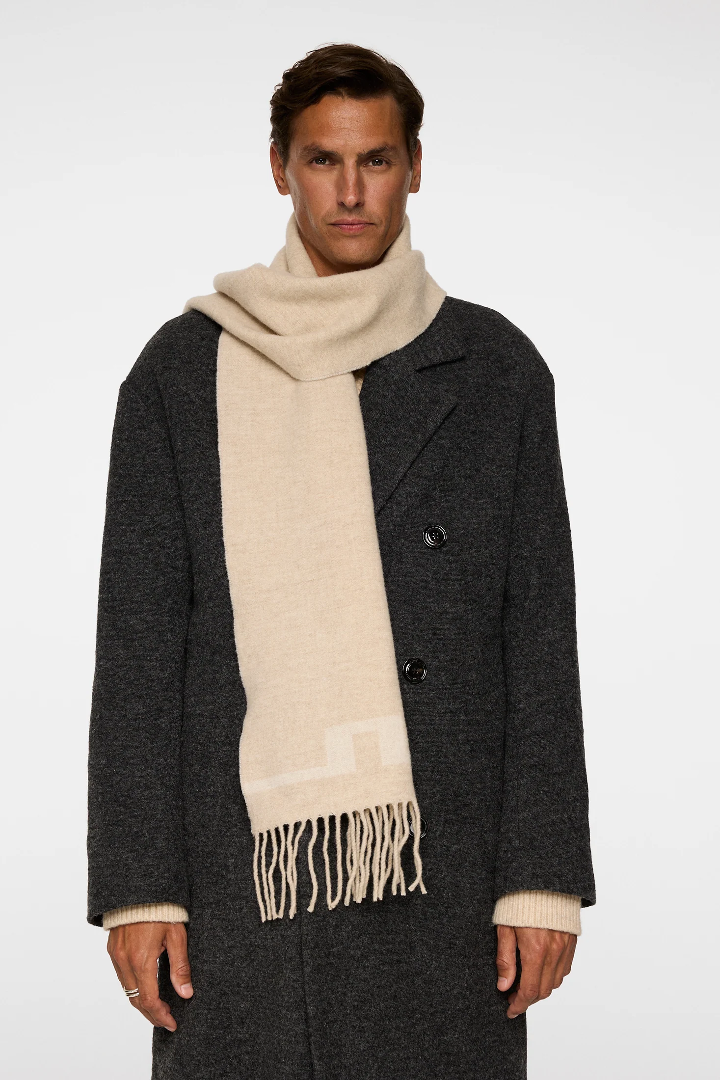Champ Double Sided  Scarf / Moonbeam