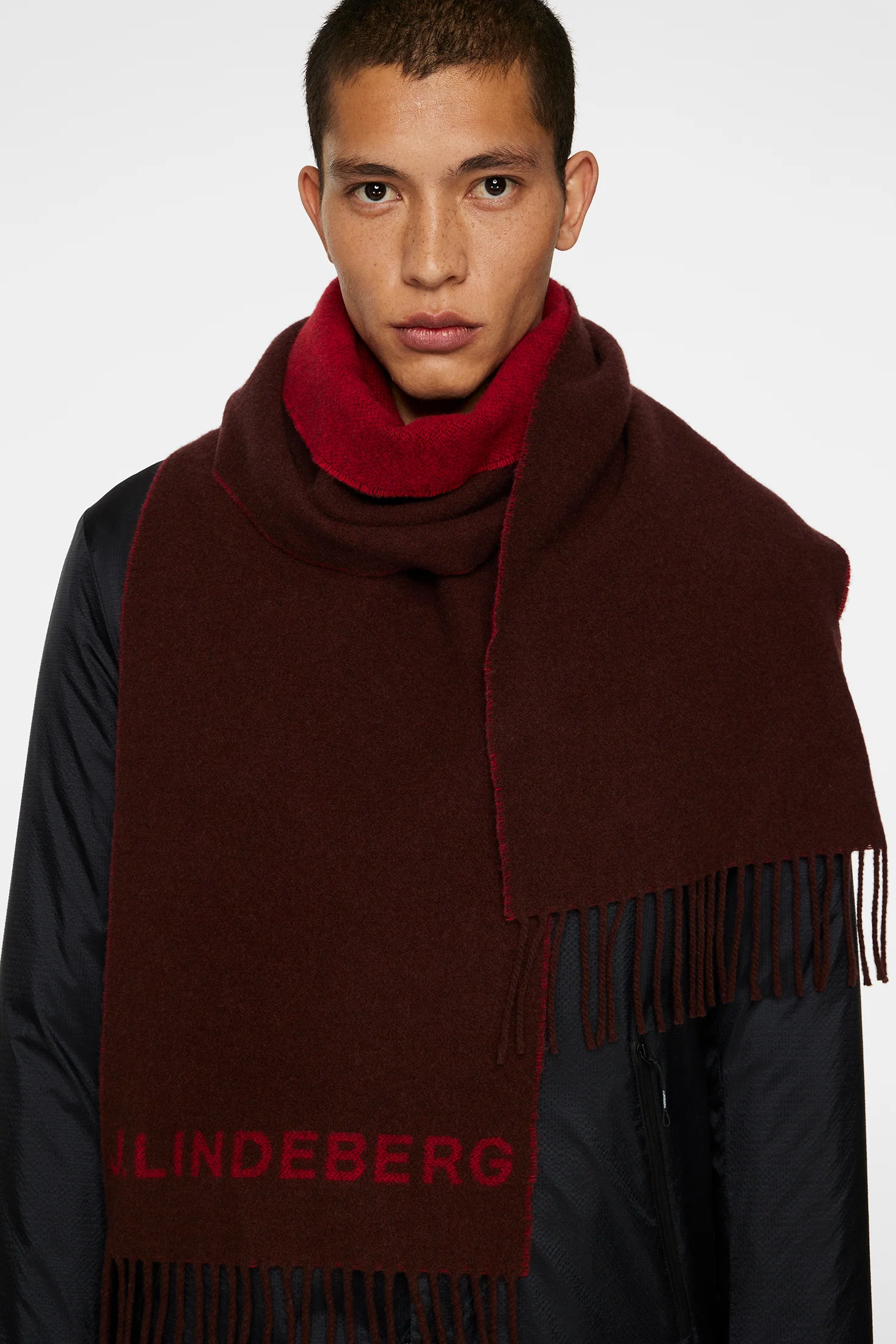 Champ JL Scarf / Bitter Chocolate - Image 2