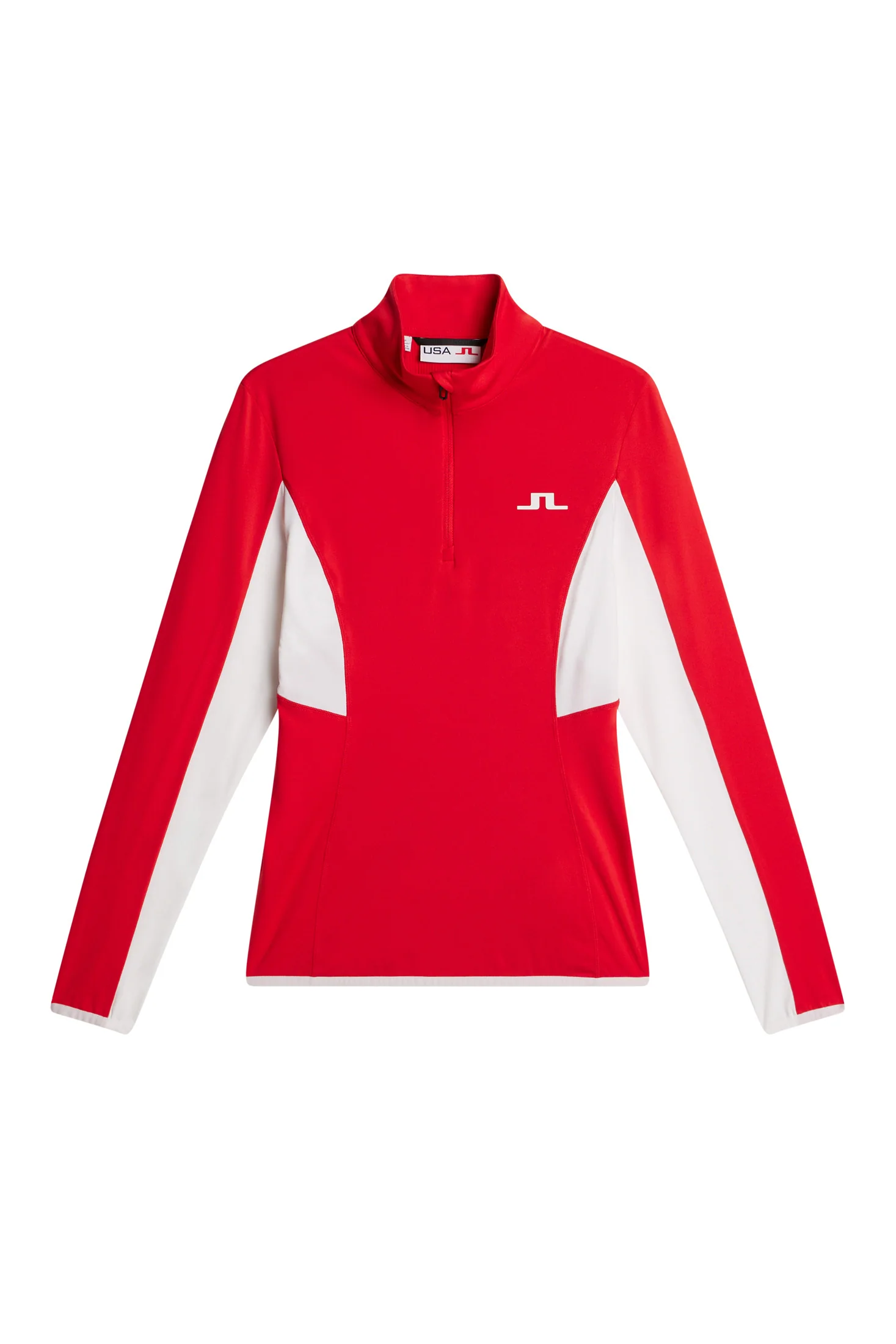 Charlene Half Zip / Flame Scarlet