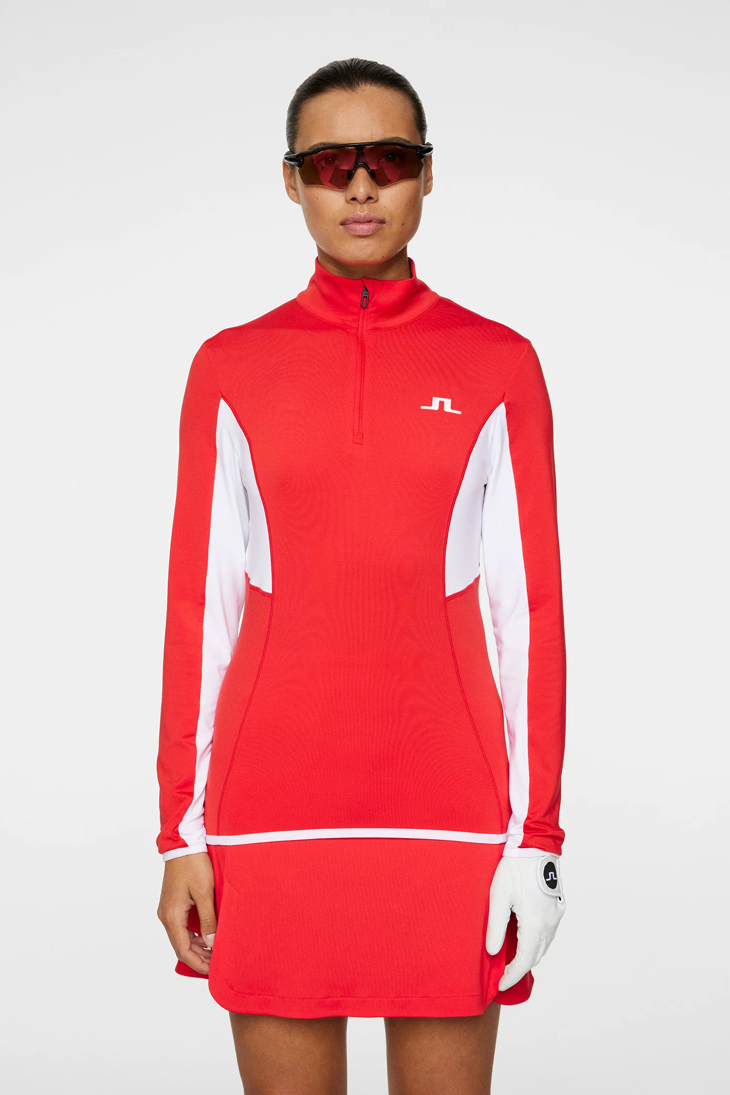 Charlene Half Zip / Flame Scarlet - Image 2