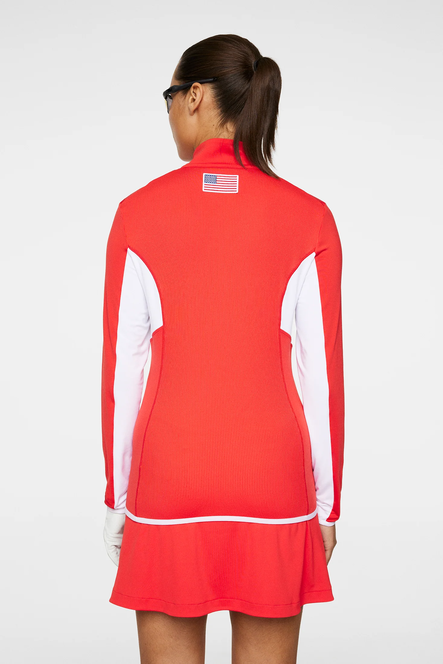 Charlene Half Zip / Flame Scarlet - Image 6