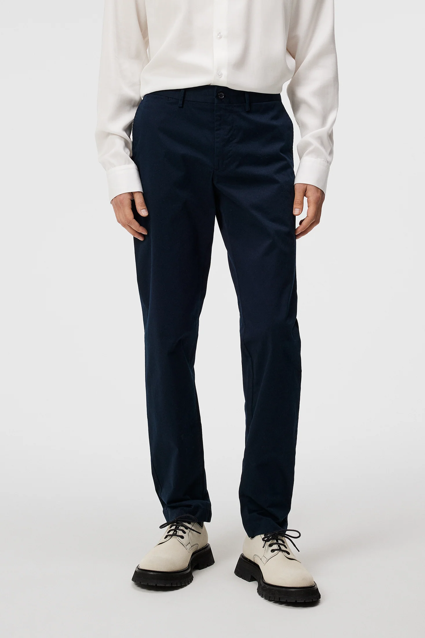 Chaze Cloud Satin Pants / JL Navy - Image 2