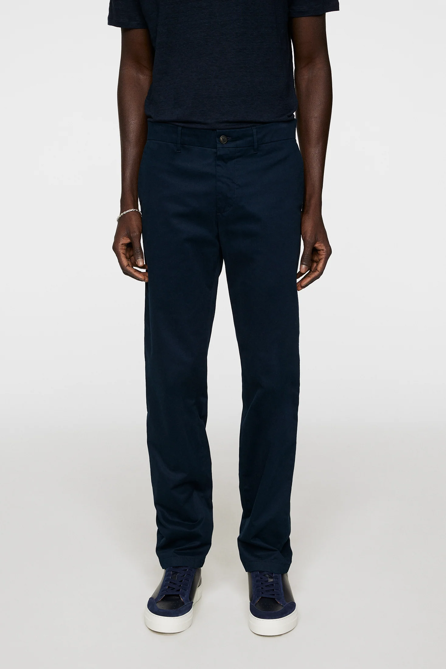 Ched Cloud Satin Pants / JL Navy - Image 2