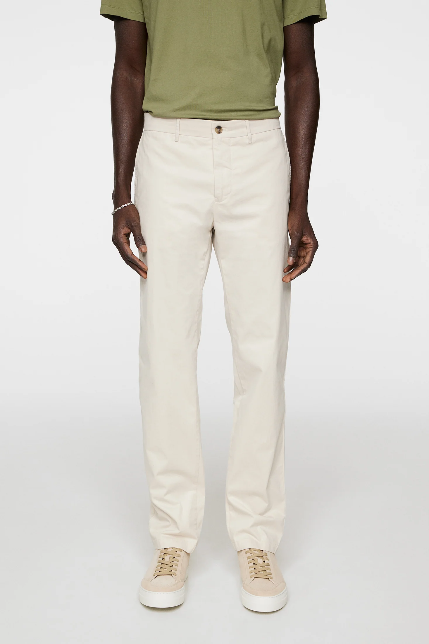 Ched Cloud Satin Pants / Moonbeam - Image 2