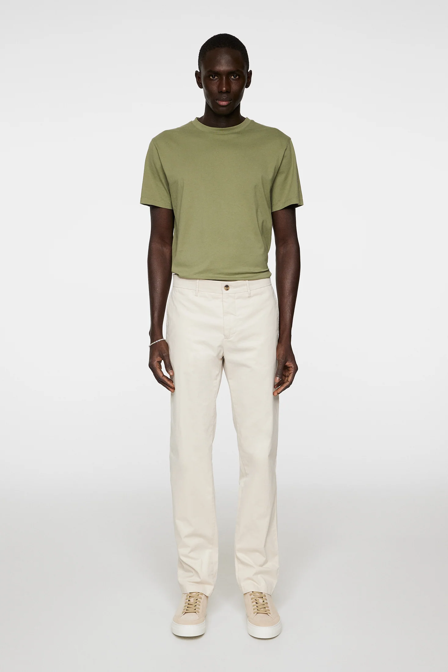 Ched Cloud Satin Pants / Moonbeam - Image 4