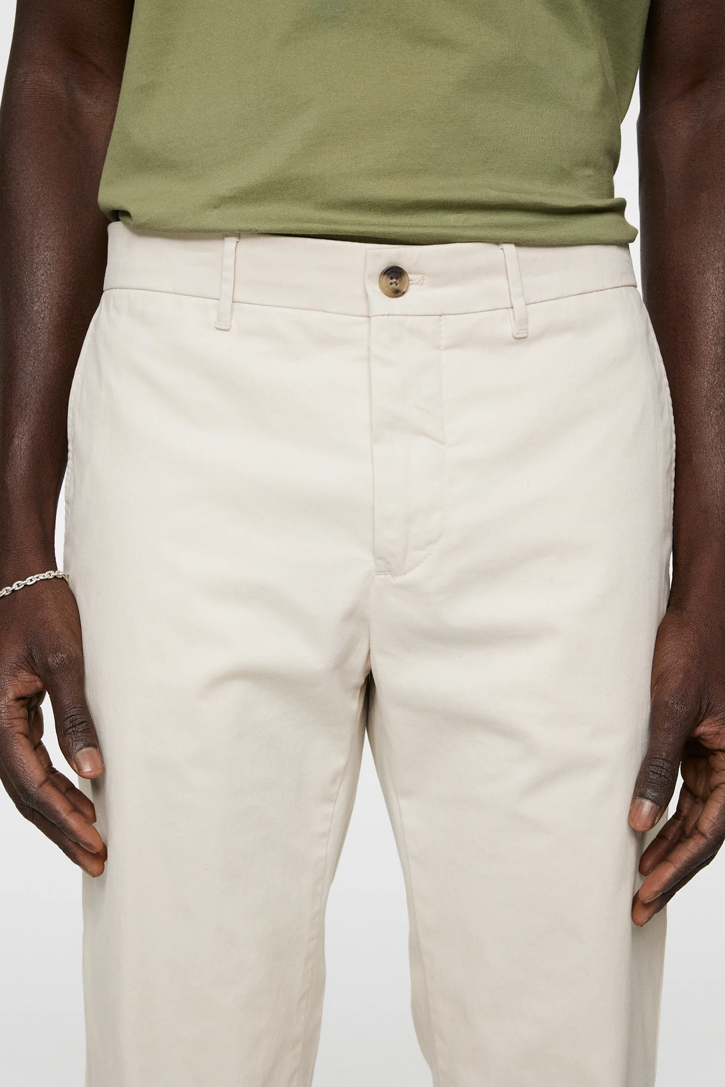 Ched Cloud Satin Pants / Moonbeam - Image 5