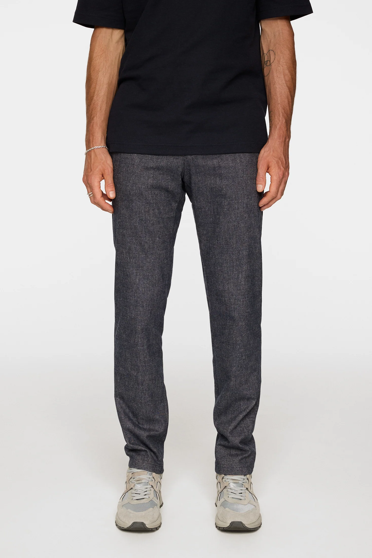 Ched Micro Pattern Pants / Vintage Indigo - Image 2