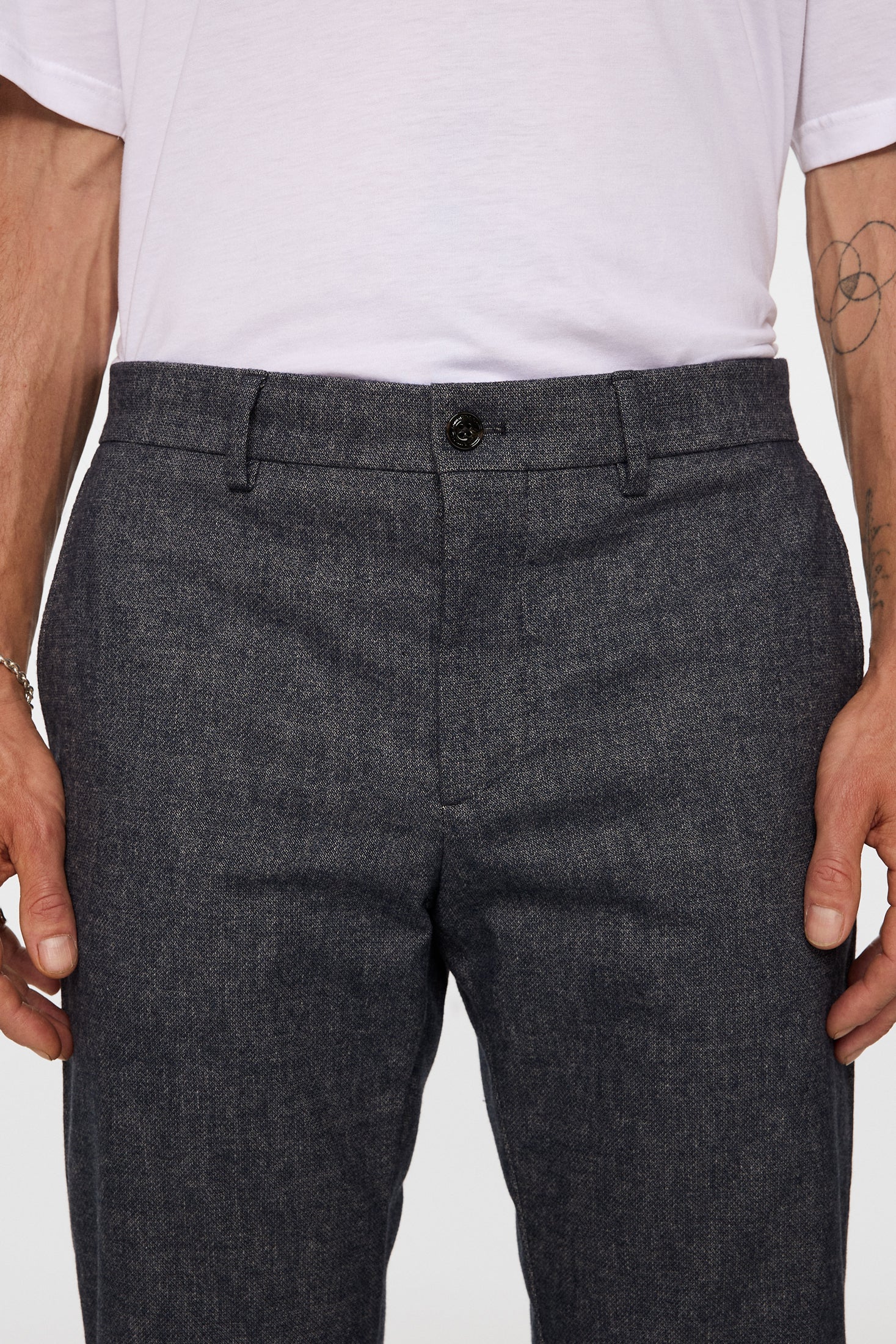 Ched Micro Pattern Pants / Vintage Indigo - Image 5