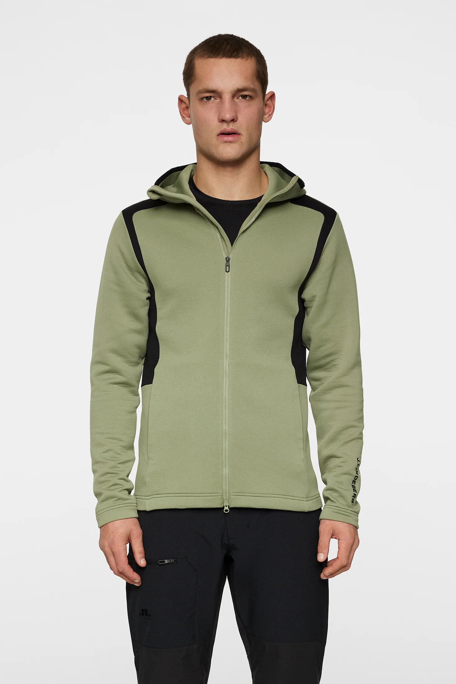 Chet Zip Hood / Oil Green - Image 2