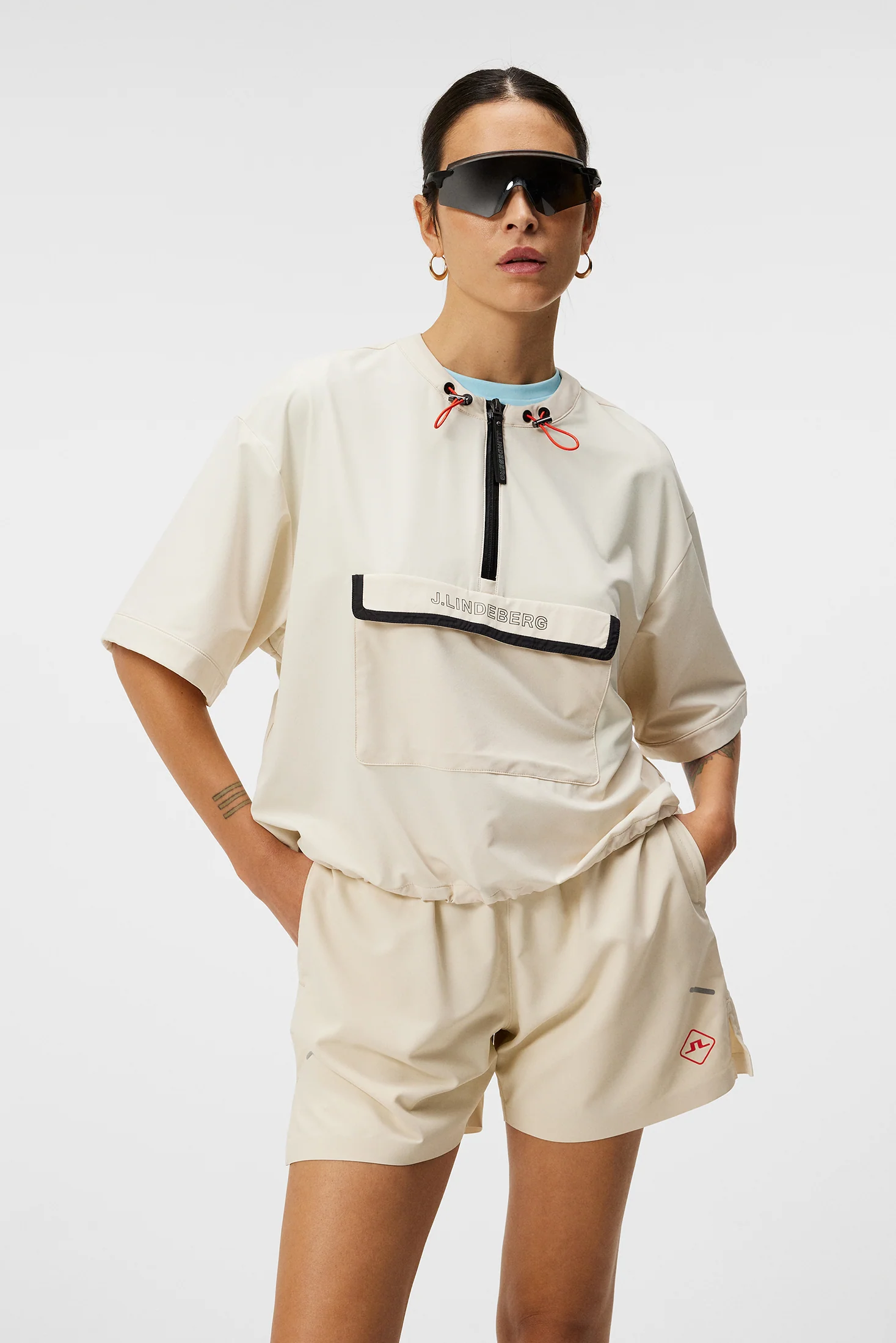 Chrisann Short Sleeve Pullover / Almond Milk - Image 3