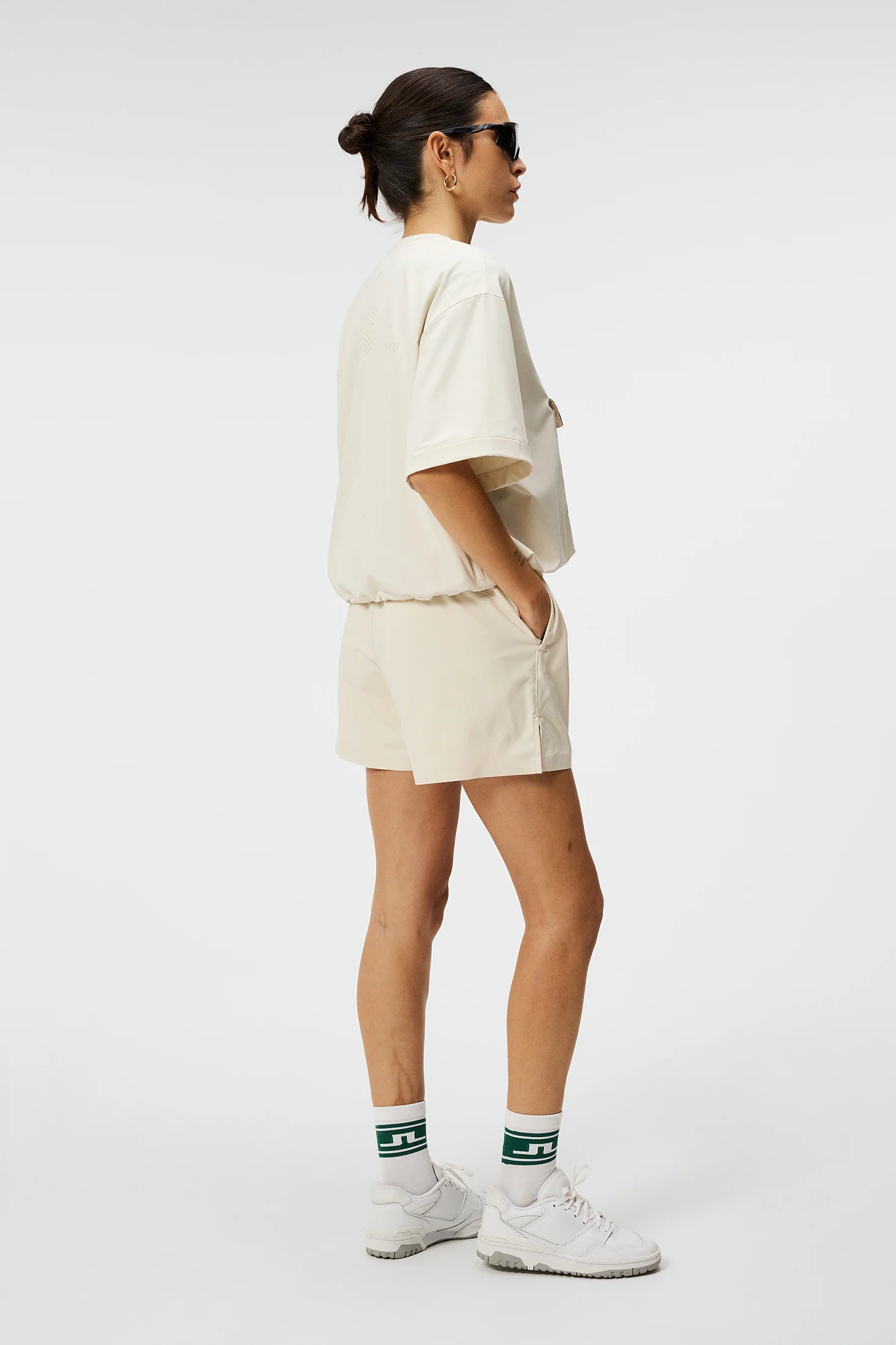 Chrisann Short Sleeve Pullover / Almond Milk - Image 4